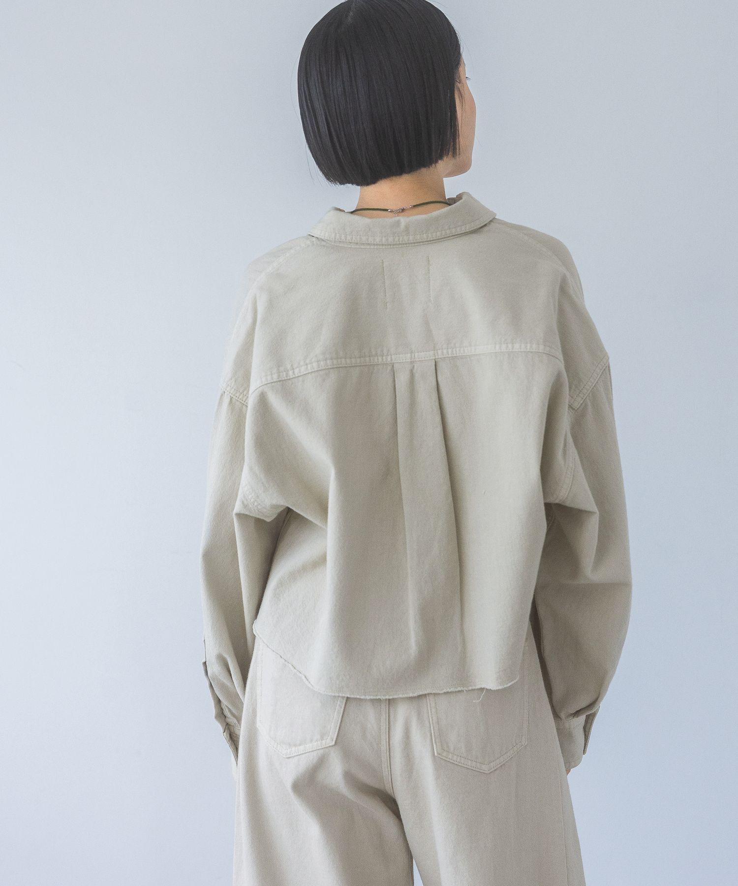 A part by 「Apbデニムショートシャツ」|シャツ・ブラウス|