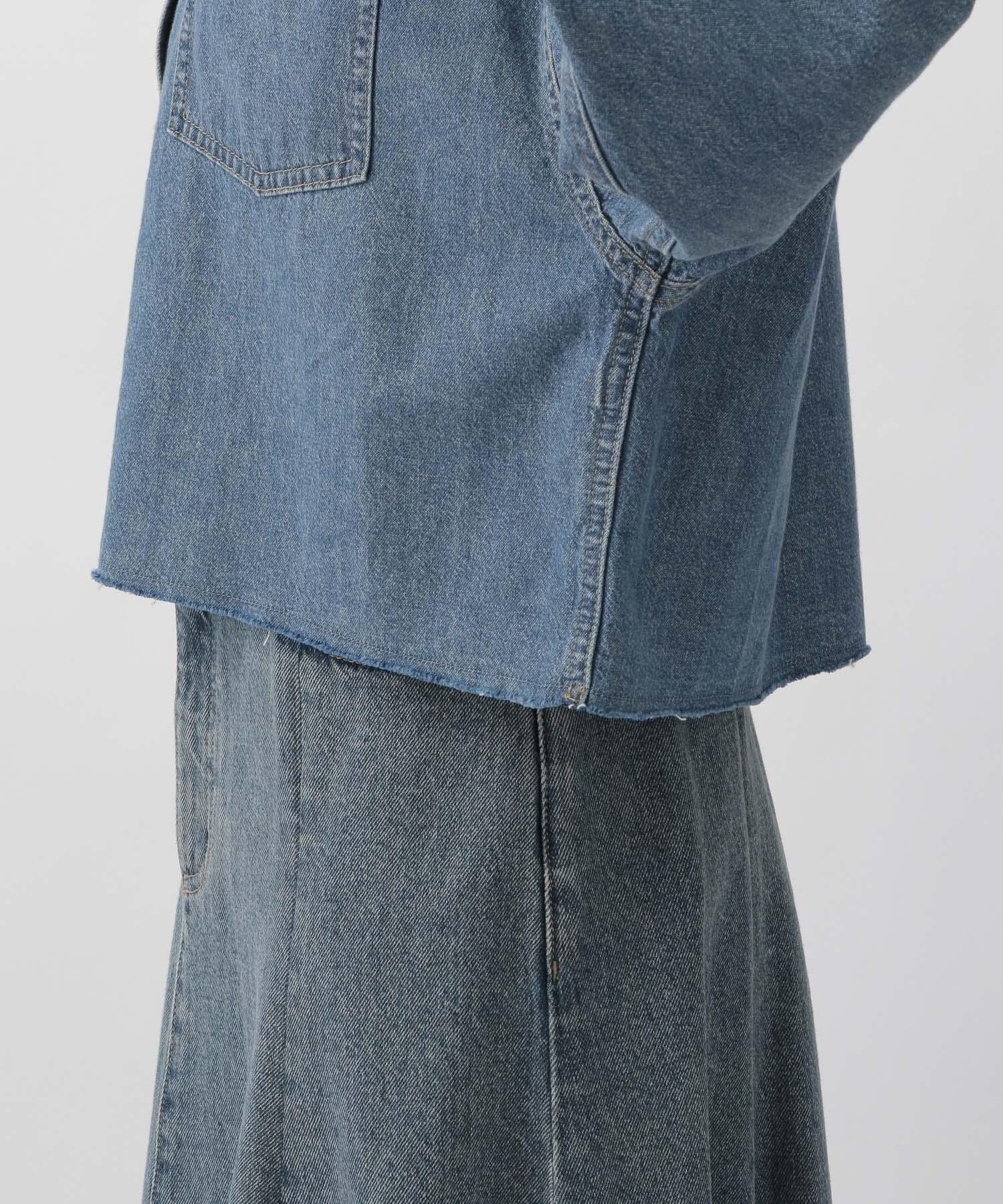 A part by 「Apbデニムショートシャツ」|シャツ・ブラウス|