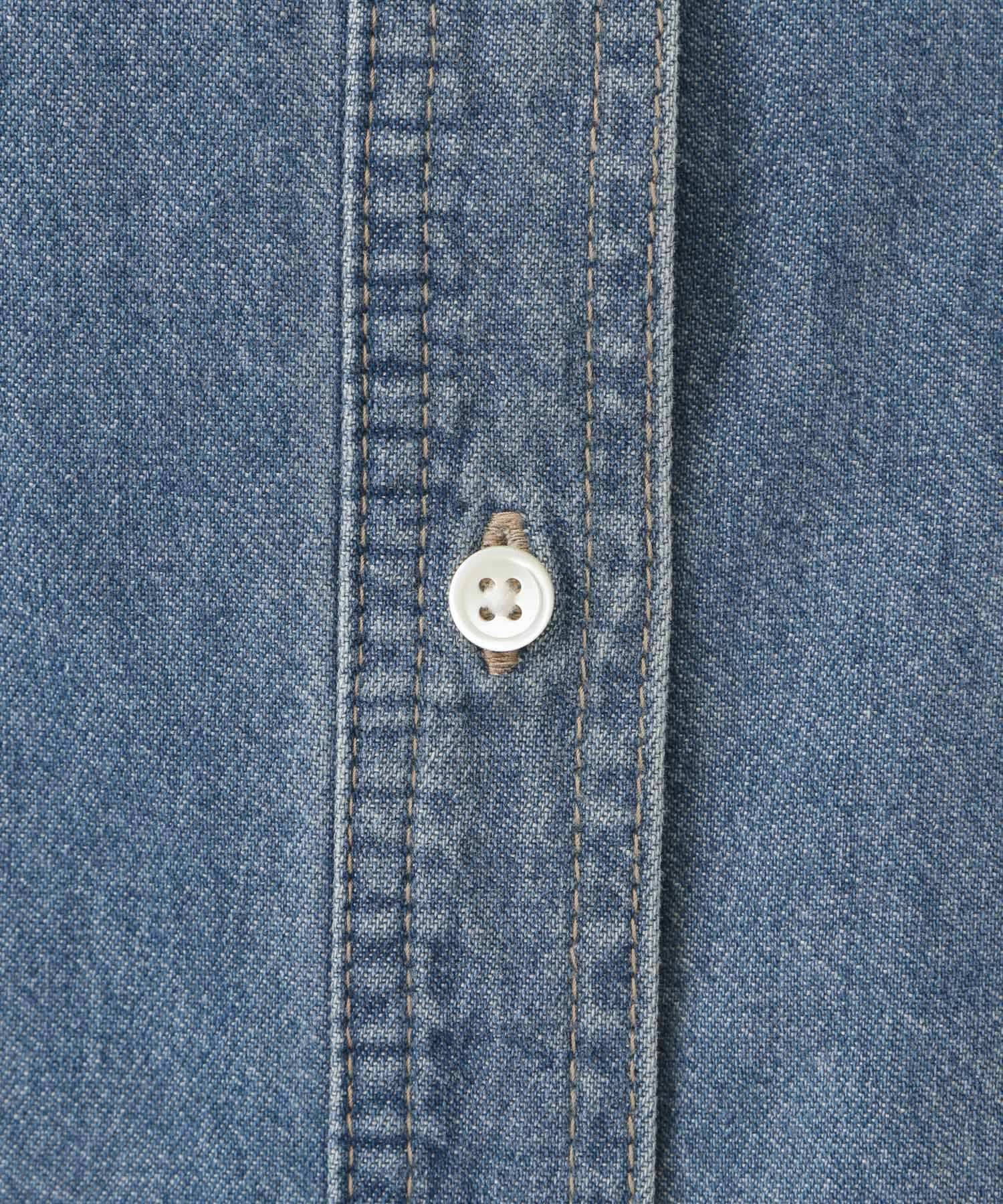 A part by 「Apbデニムショートシャツ」|シャツ・ブラウス|