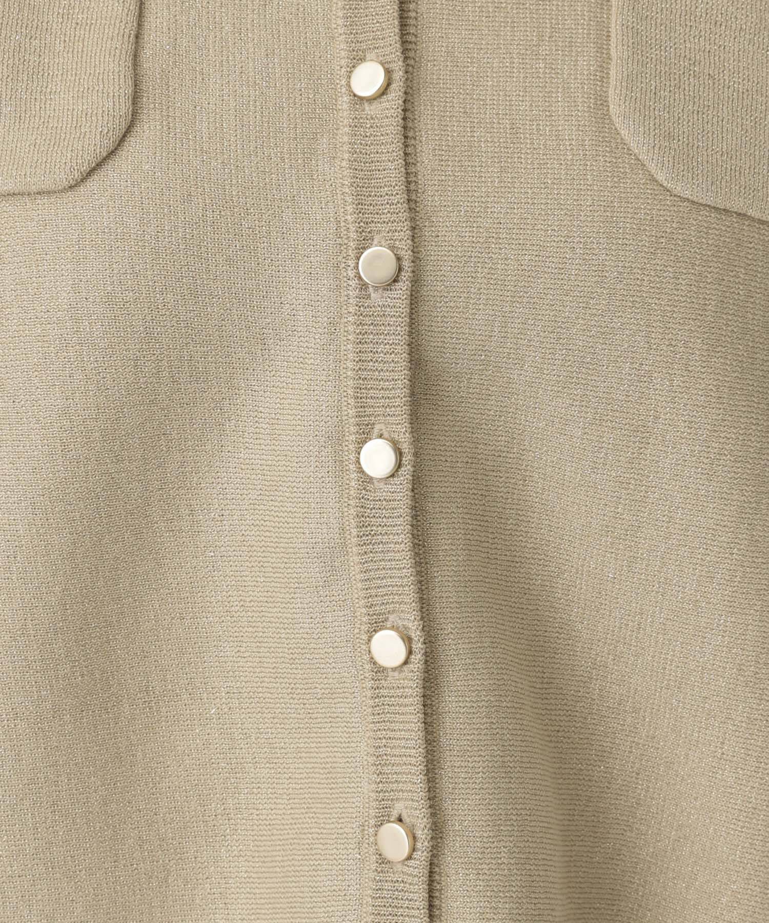 A part by 「キンボタンショートカーディガン」|カーディガン|