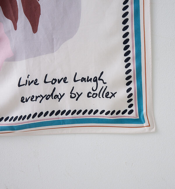 collex「ボタニカルプリント　大判ストール」|バンダナ・スカーフ|