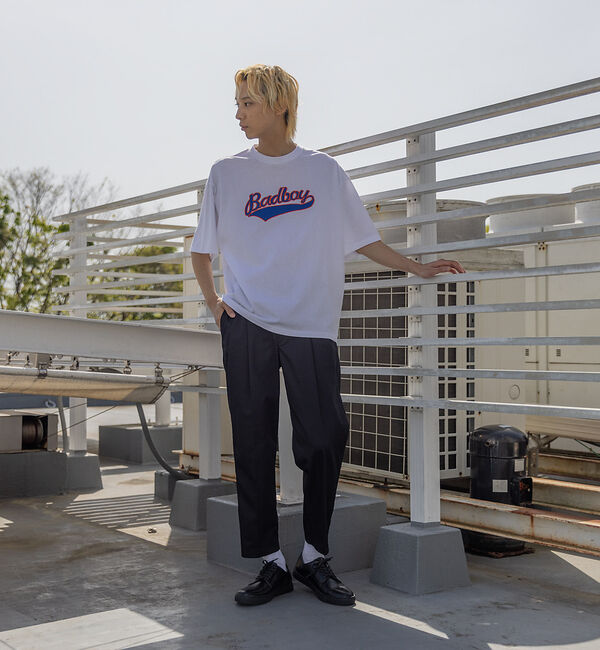 ABAHOUSE「【BADBOY / バッドボーイ】BADBOY  チームロゴ Tシャツ」|Tシャツ・カットソー|