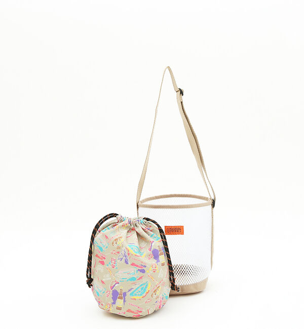 ABAHOUSE「ポーチinメッシュショルダー」|ショルダー・メッセンジャー|