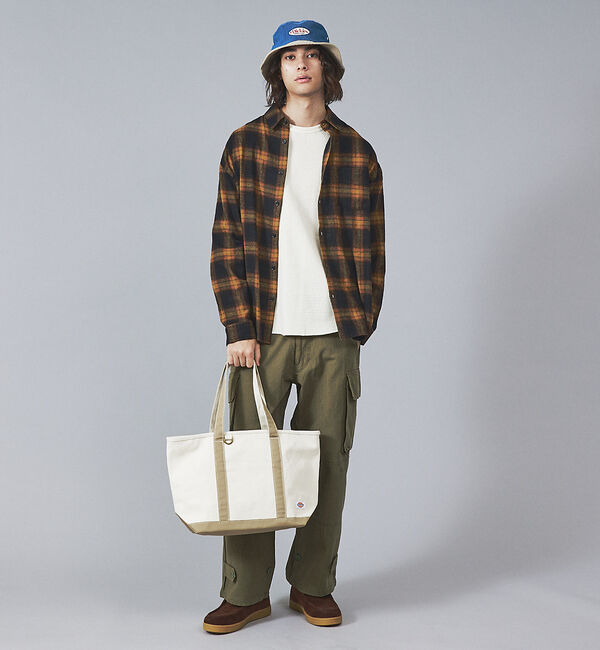 ABAHOUSE「【Dickes /ディッキーズ】CANVAS TOTE M/トートバッグ」|トートバッグ|
