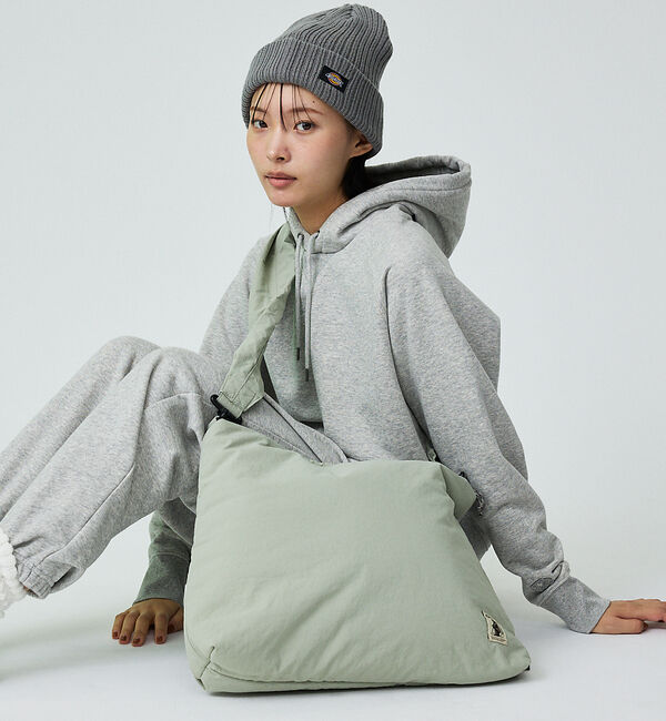 ABAHOUSE「【COBMASTER/コブマスター】PADDED-MUFFIN SQUIRE S」|ショルダー・メッセンジャー|ライトベージュ