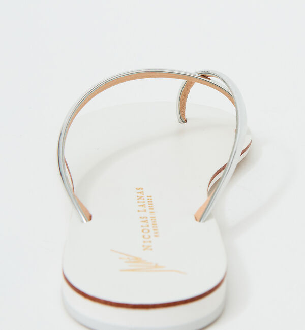 Rouge vif「NICOLAS LAINAS クロスストラップサンダル」|サンダル|