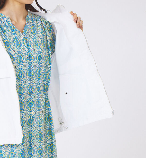 abahouse mavie「撥水フードブルゾン」|ブルゾン・スタジャン|