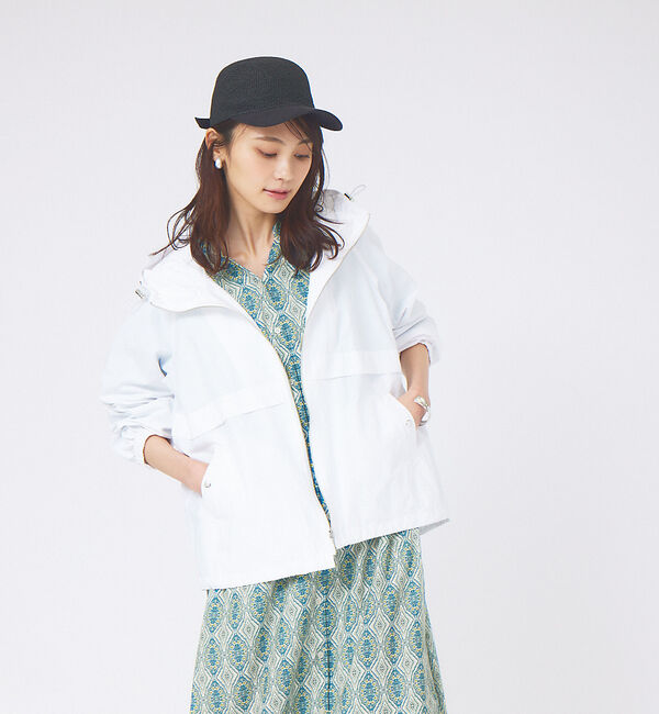 abahouse mavie「撥水フードブルゾン」|ブルゾン・スタジャン|