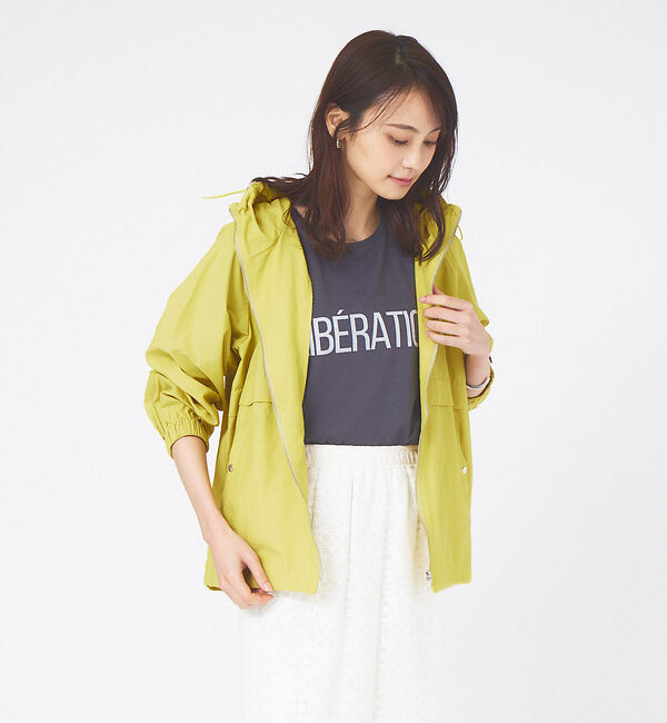 abahouse mavie「撥水フードブルゾン」|ブルゾン・スタジャン|