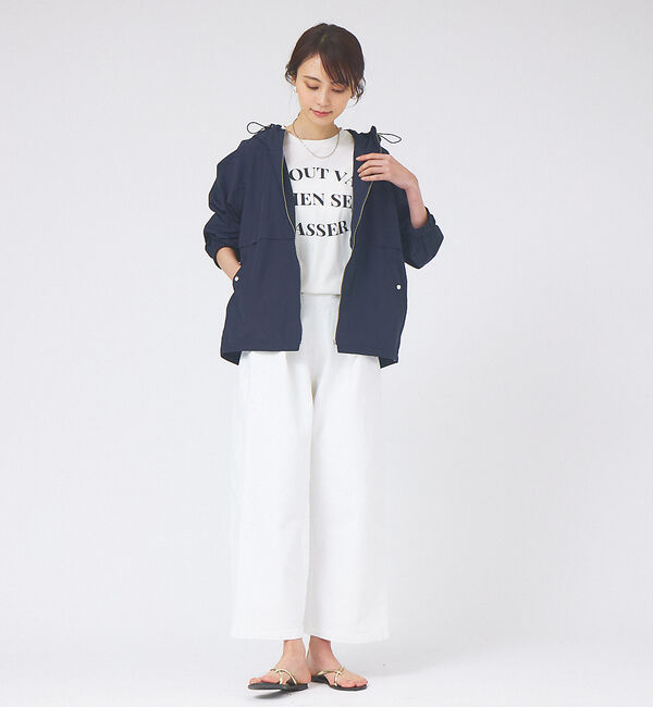 abahouse mavie「撥水フードブルゾン」|ブルゾン・スタジャン|