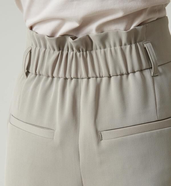 Liesse「ハイウエストタックワイドパンツ（セットアップ対応）」|その他|