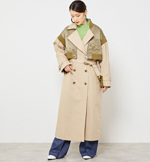 Soffitto「MA-1＆トレンチアシンメトリーコート」|その他|