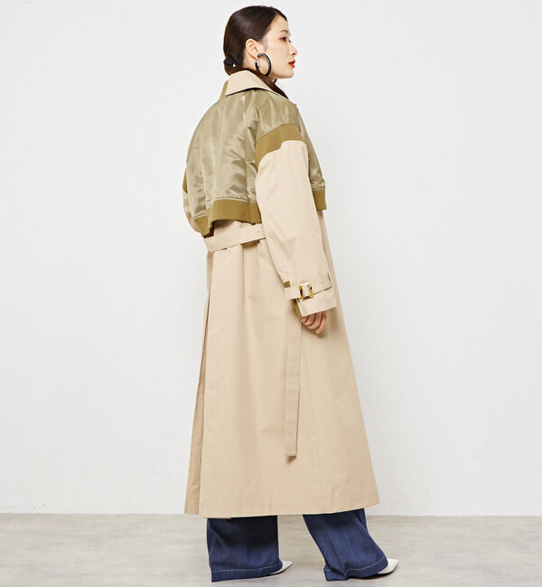Soffitto「MA-1＆トレンチアシンメトリーコート」|その他|
