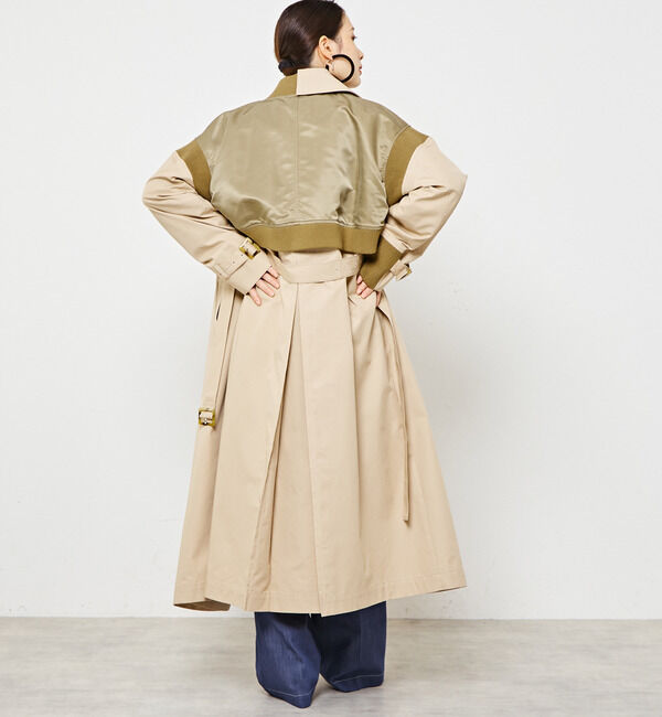 Soffitto「MA-1＆トレンチアシンメトリーコート」|その他|