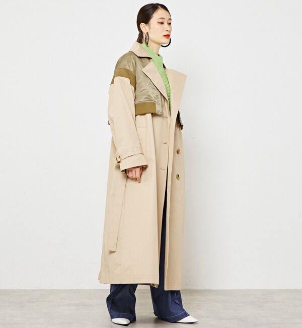 Soffitto「MA-1＆トレンチアシンメトリーコート」|その他|