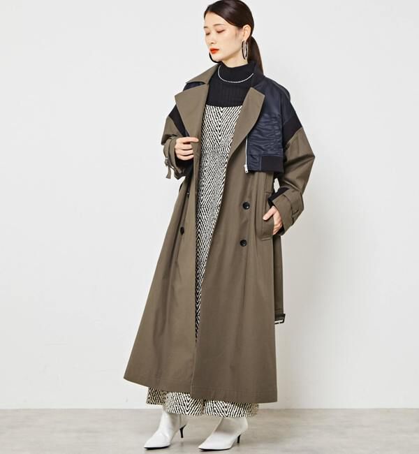Soffitto「MA-1＆トレンチアシンメトリーコート」|その他|