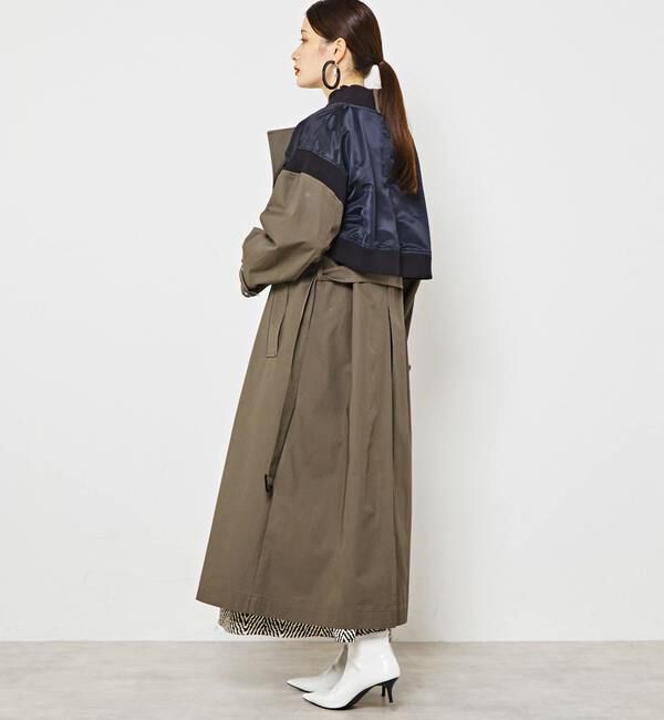 Soffitto「MA-1＆トレンチアシンメトリーコート」|その他|