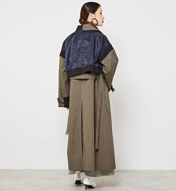 Soffitto「MA-1＆トレンチアシンメトリーコート」|その他|