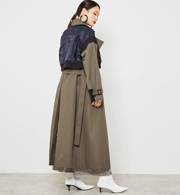 Soffitto「MA-1＆トレンチアシンメトリーコート」|その他|