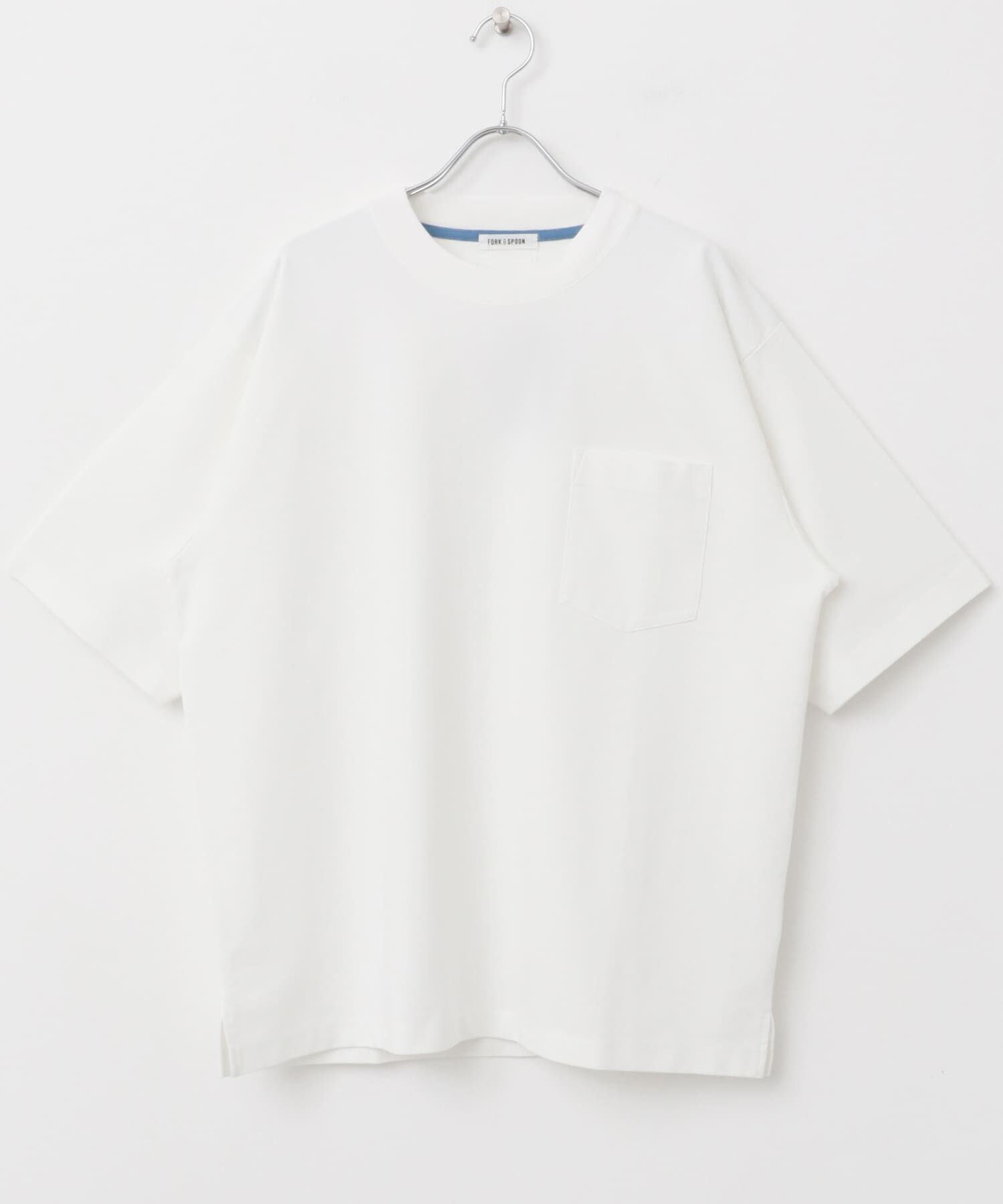 URBAN RESEARCH DOORS「FORK&SPOON　ハイゲージクールTシャツ」|Tシャツ・カットソー|