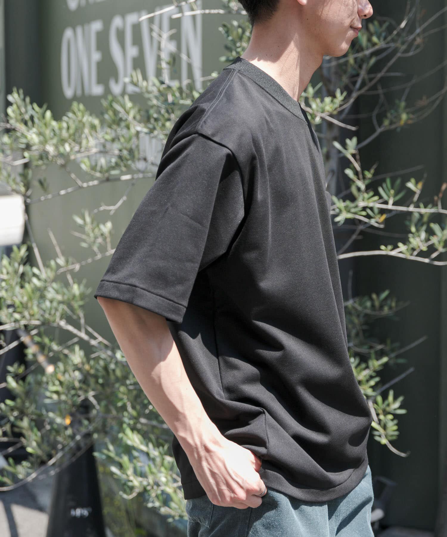 URBAN RESEARCH DOORS「FORK&SPOON　ハイゲージクールTシャツ」|Tシャツ・カットソー|