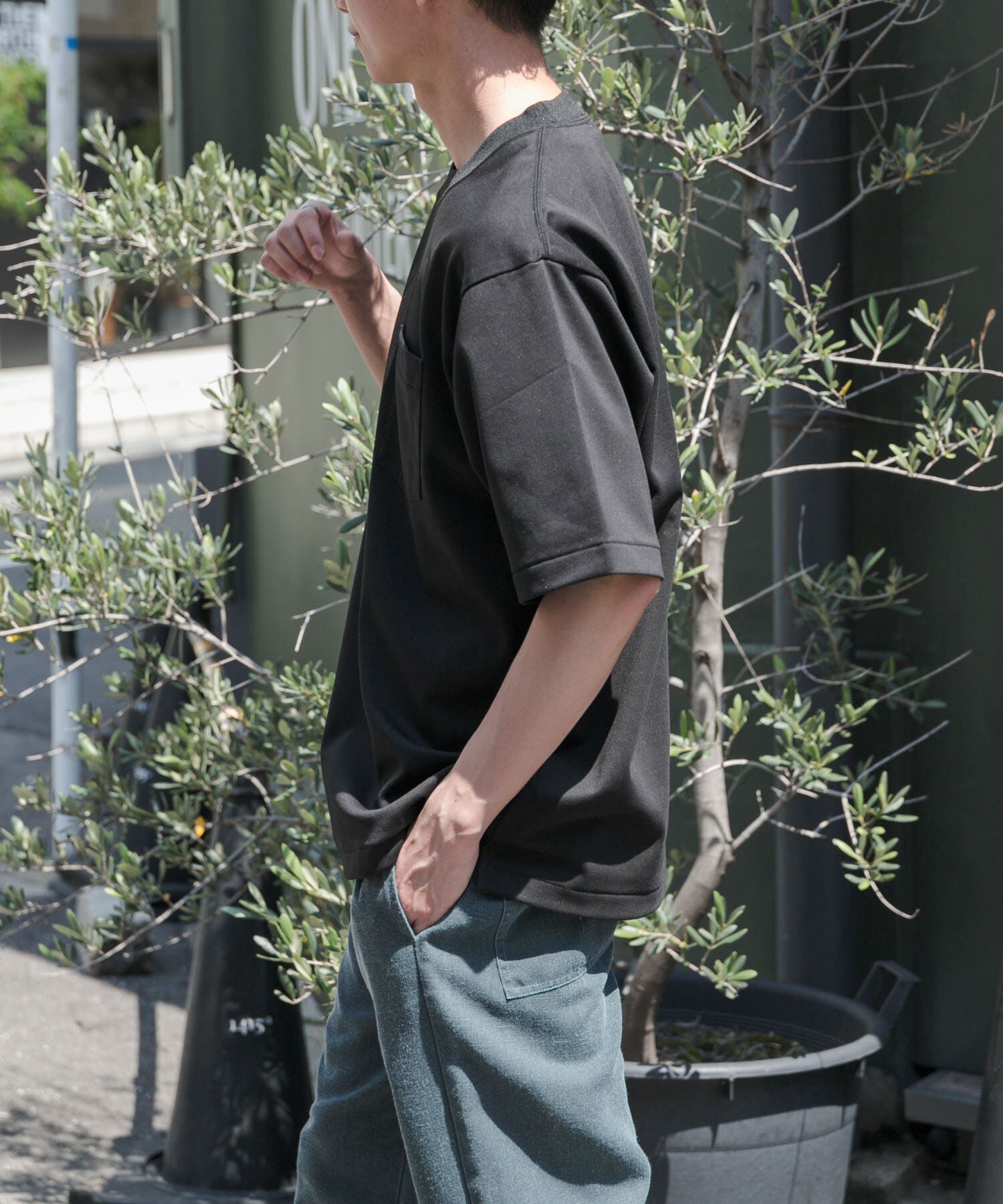 URBAN RESEARCH DOORS「FORK&SPOON　ハイゲージクールTシャツ」|Tシャツ・カットソー|