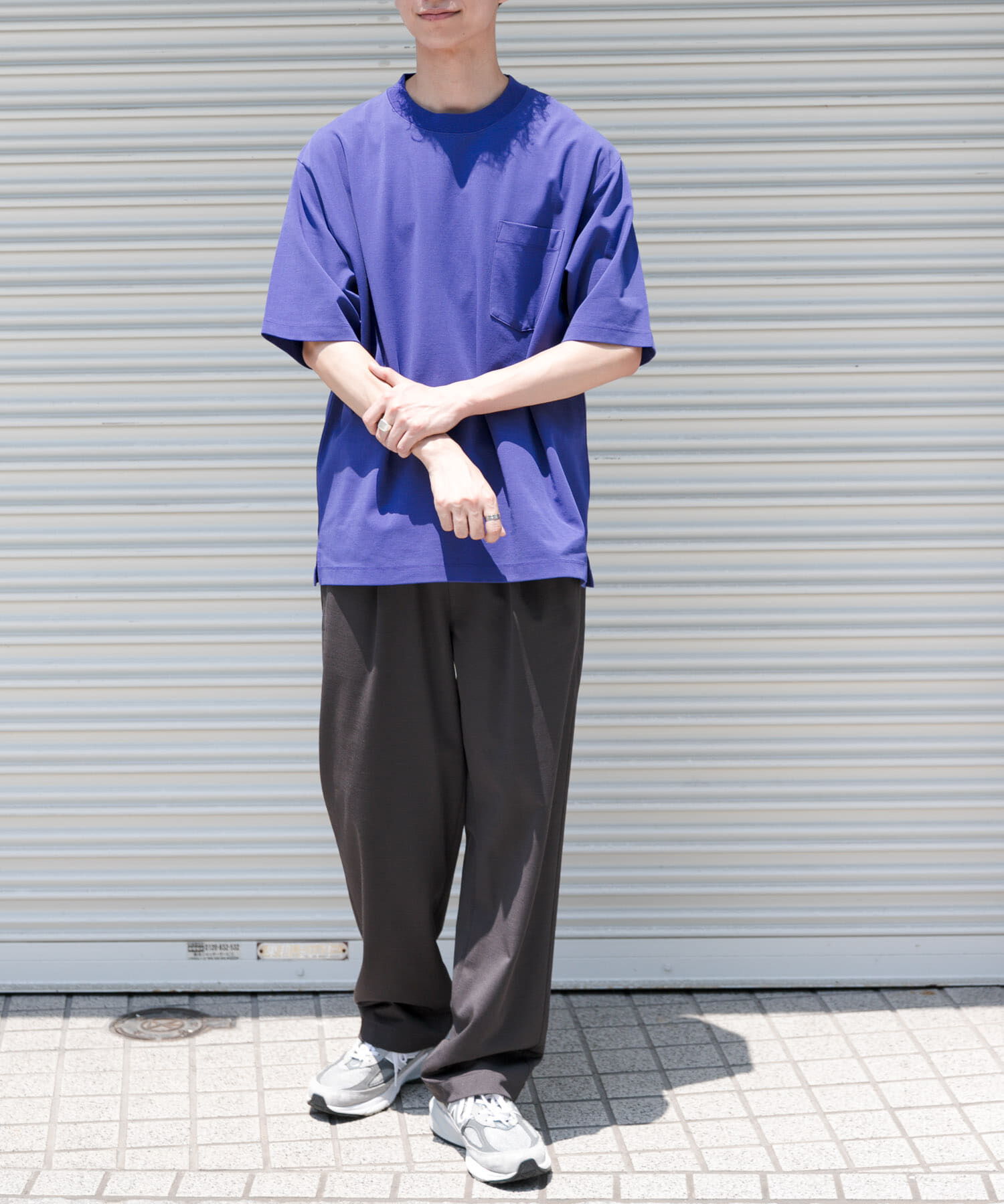 URBAN RESEARCH DOORS「FORK&SPOON　ハイゲージクールTシャツ」|Tシャツ・カットソー|