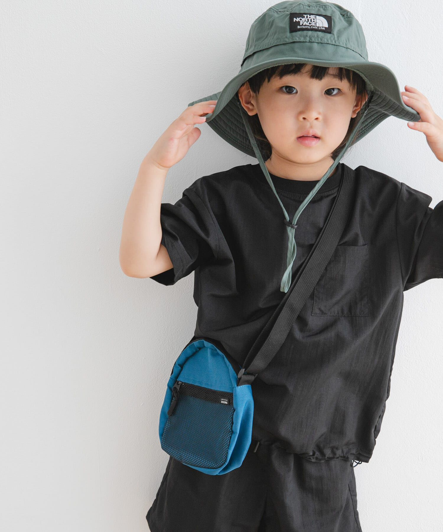URBAN RESEARCH DOORS「撥水ショルダーバッグ(KIDS)」|その他|ブルー