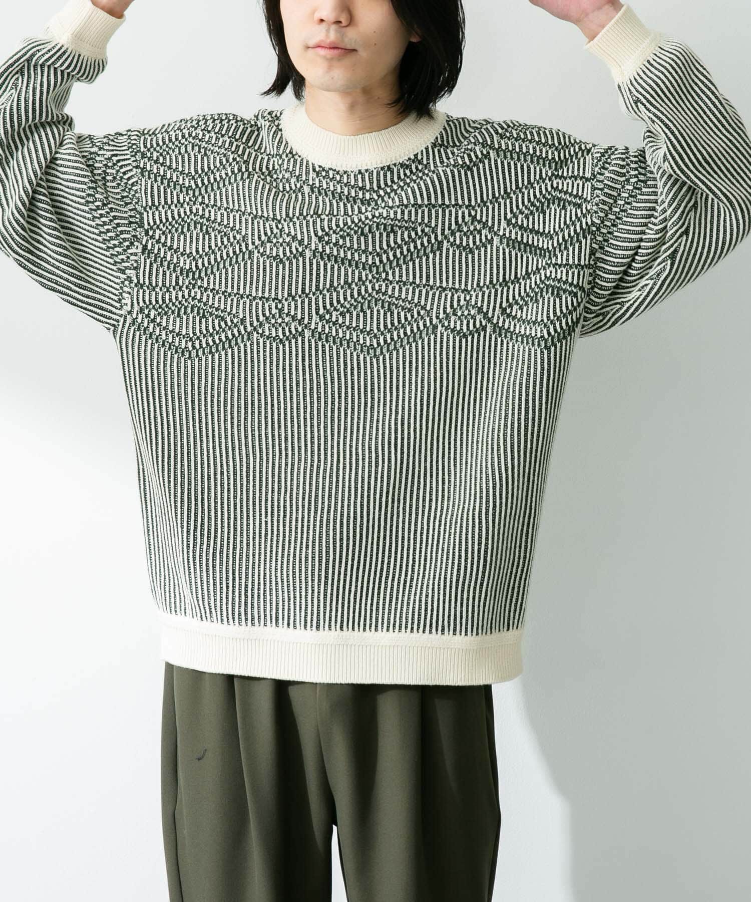 Sonny Label 「ジャガードクルーネックニットプルオーバー」|ニット・セーター|