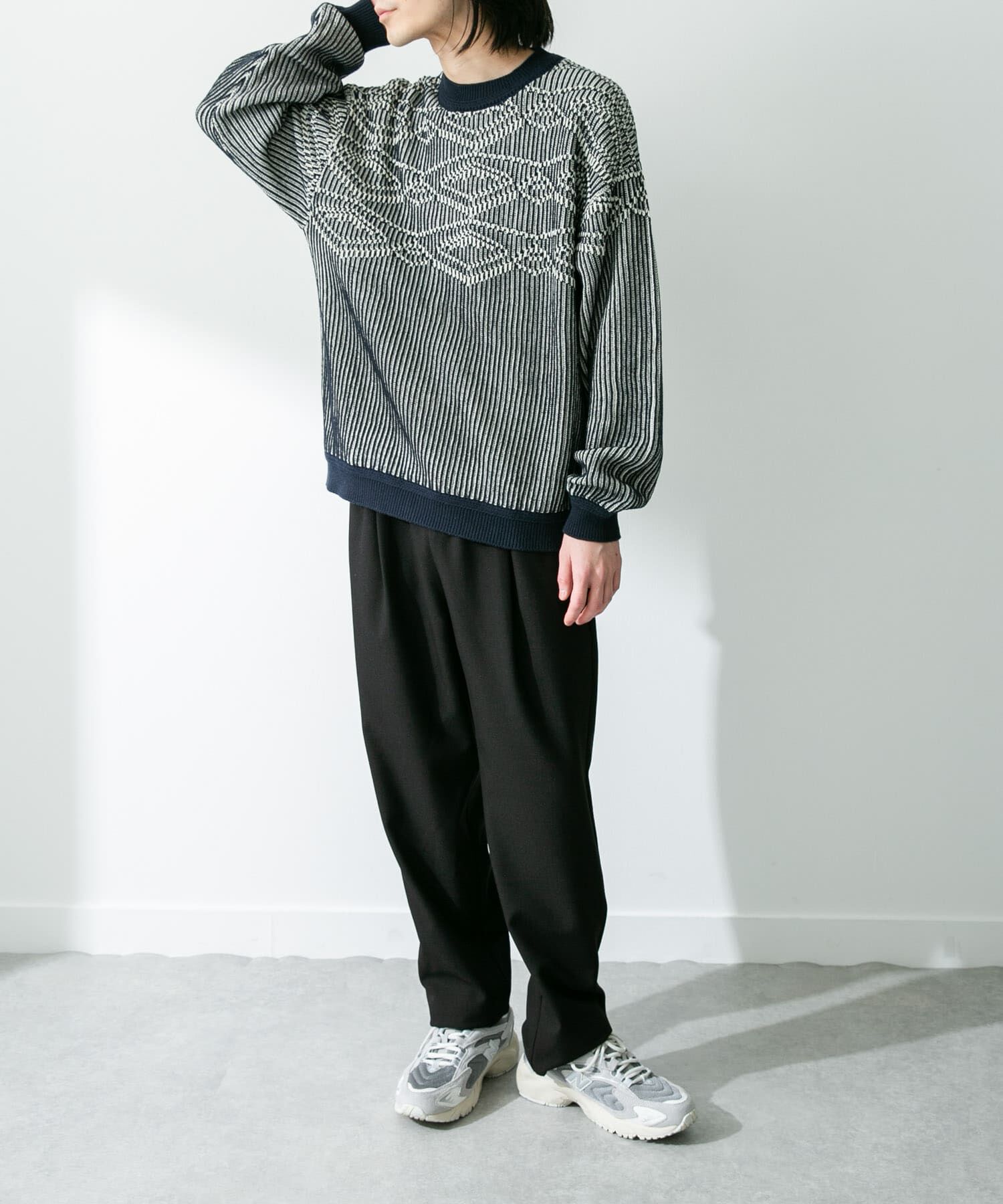 Sonny Label 「ジャガードクルーネックニットプルオーバー」|ニット・セーター|