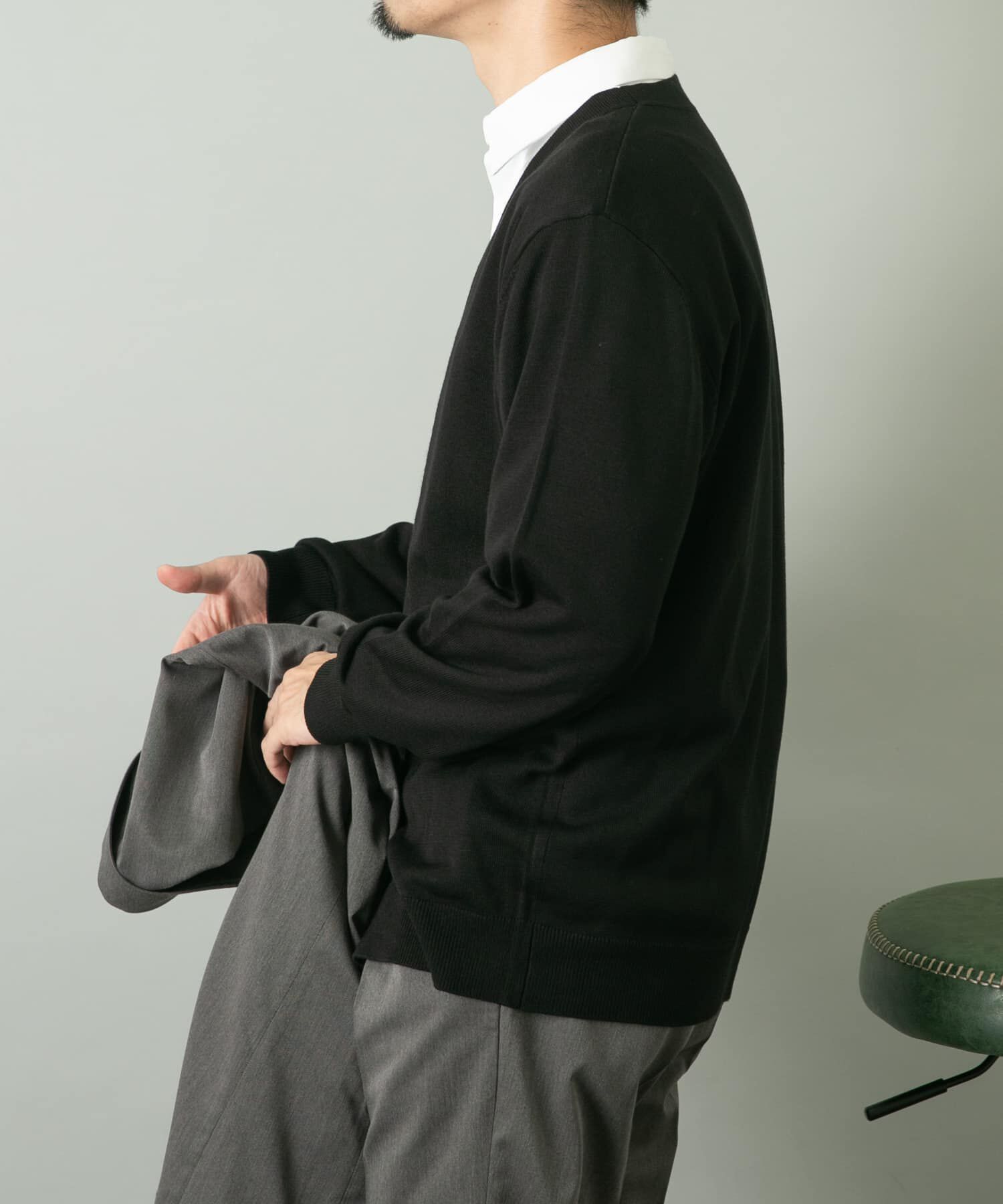 URBAN RESEARCH ROSSO「『一部WEB限定カラー』『XLサイズあり』『UR TECH』ハイゲージカーディガン」|カーディガン|