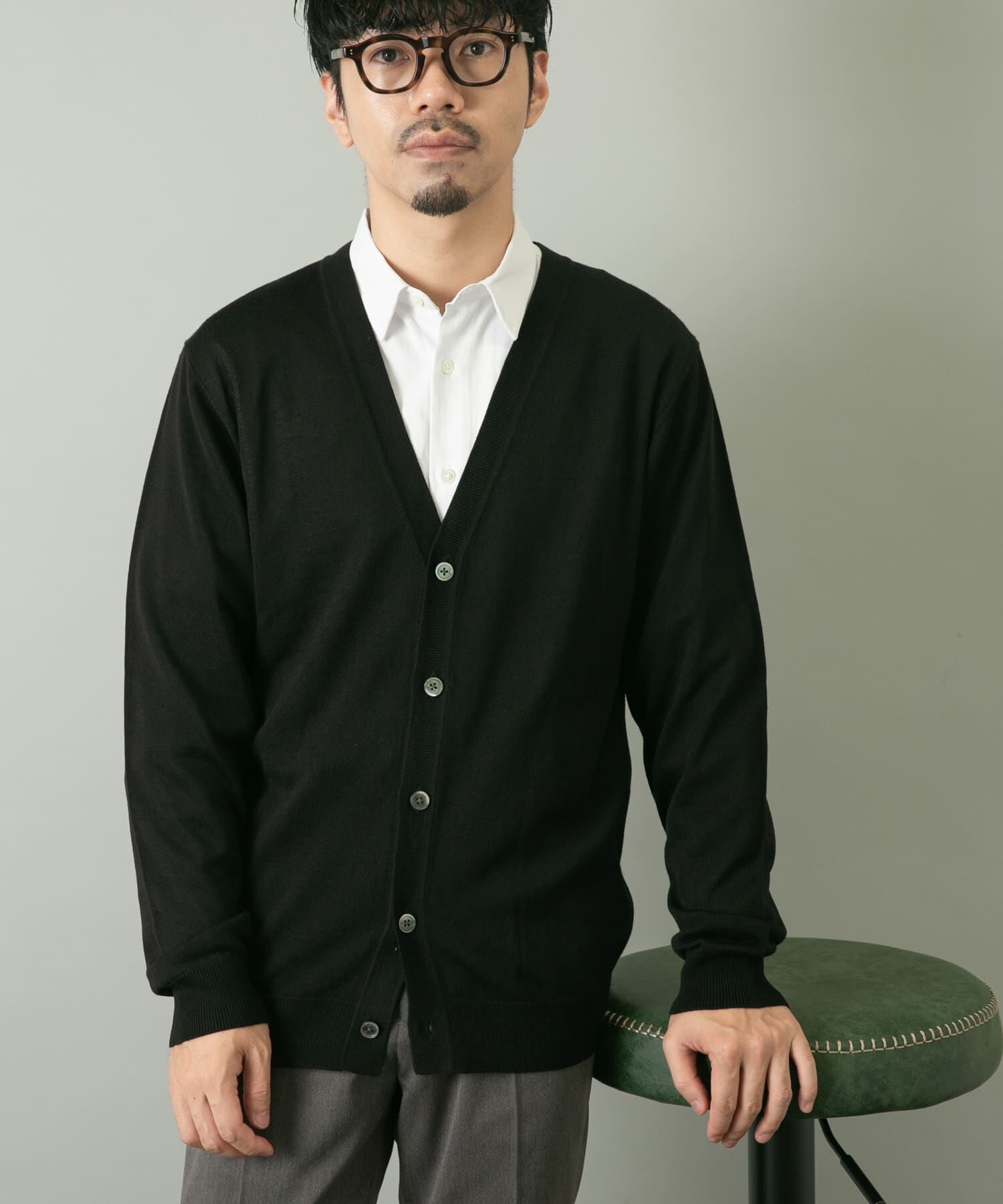 URBAN RESEARCH ROSSO「『一部WEB限定カラー』『XLサイズあり』『UR TECH』ハイゲージカーディガン」|カーディガン|