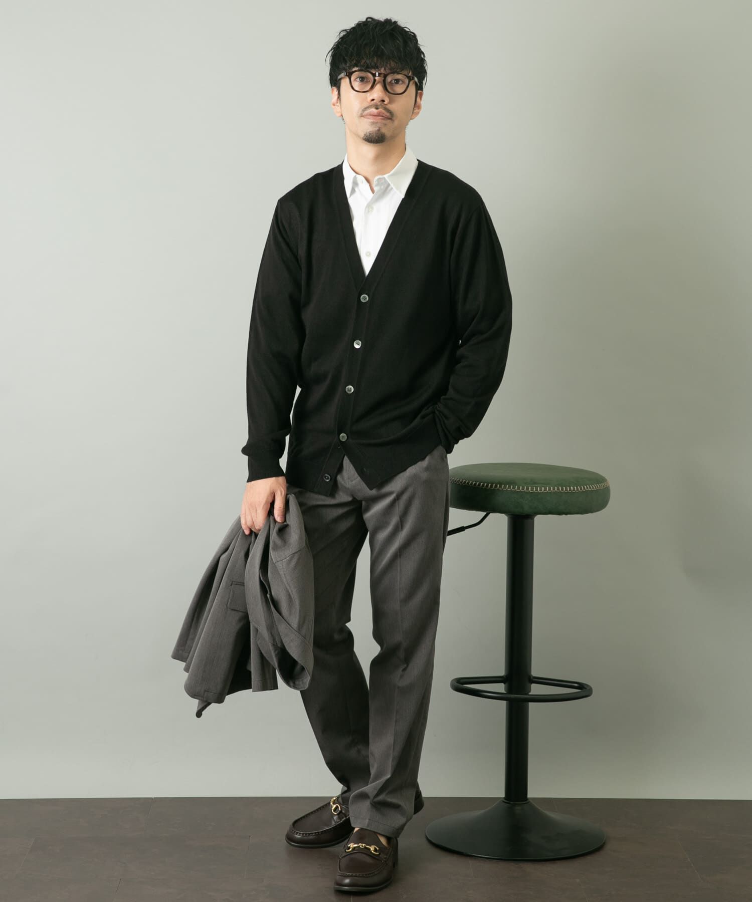 URBAN RESEARCH ROSSO「『一部WEB限定カラー』『XLサイズあり』『UR TECH』ハイゲージカーディガン」|カーディガン|