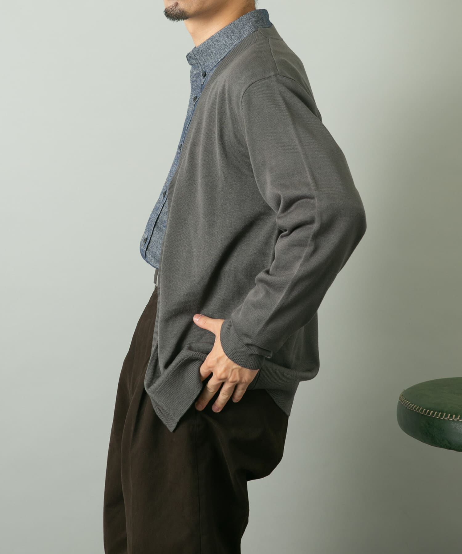 URBAN RESEARCH ROSSO「『一部WEB限定カラー』『XLサイズあり』『UR TECH』ハイゲージカーディガン」|カーディガン|