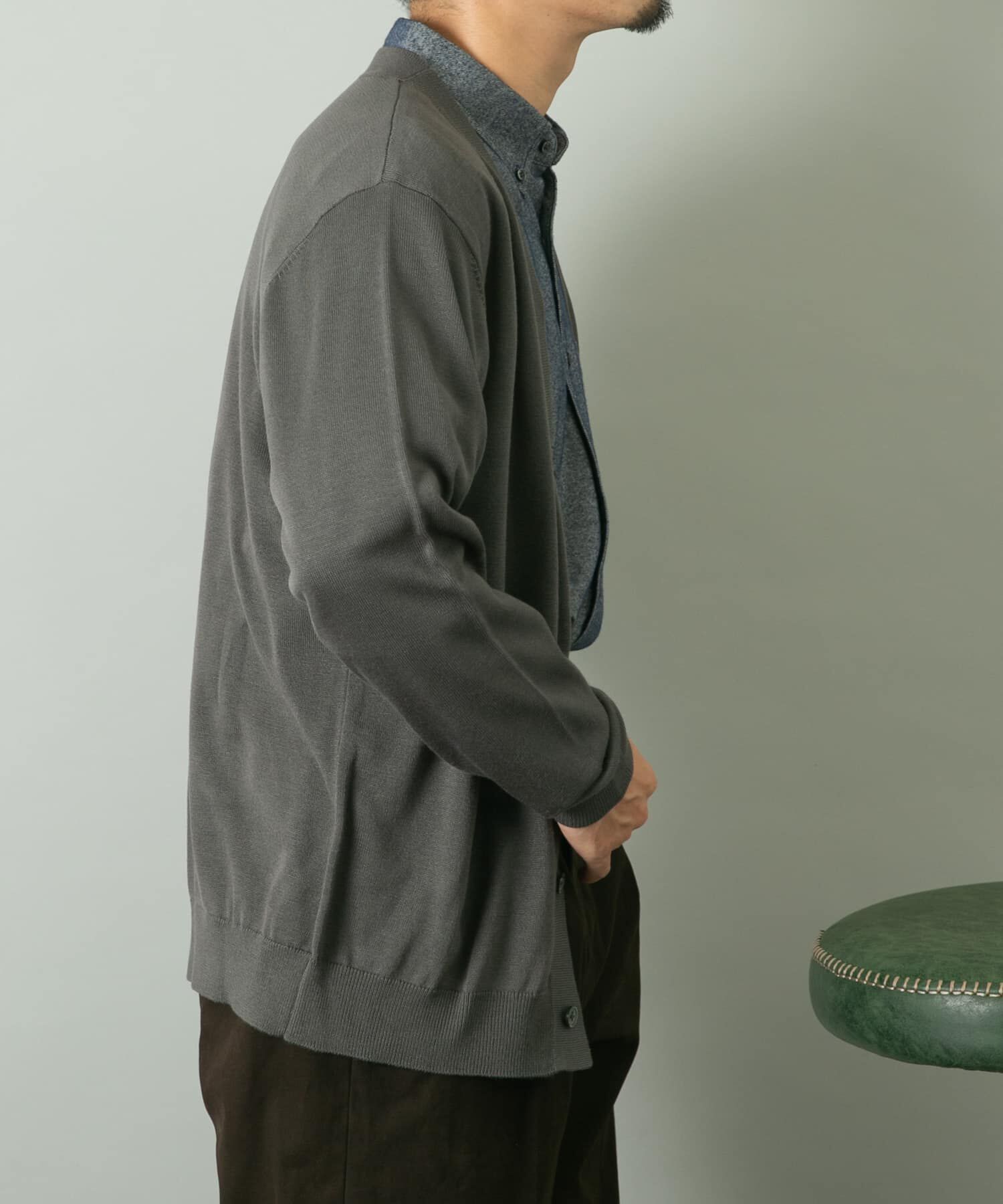 URBAN RESEARCH ROSSO「『一部WEB限定カラー』『XLサイズあり』『UR TECH』ハイゲージカーディガン」|カーディガン|