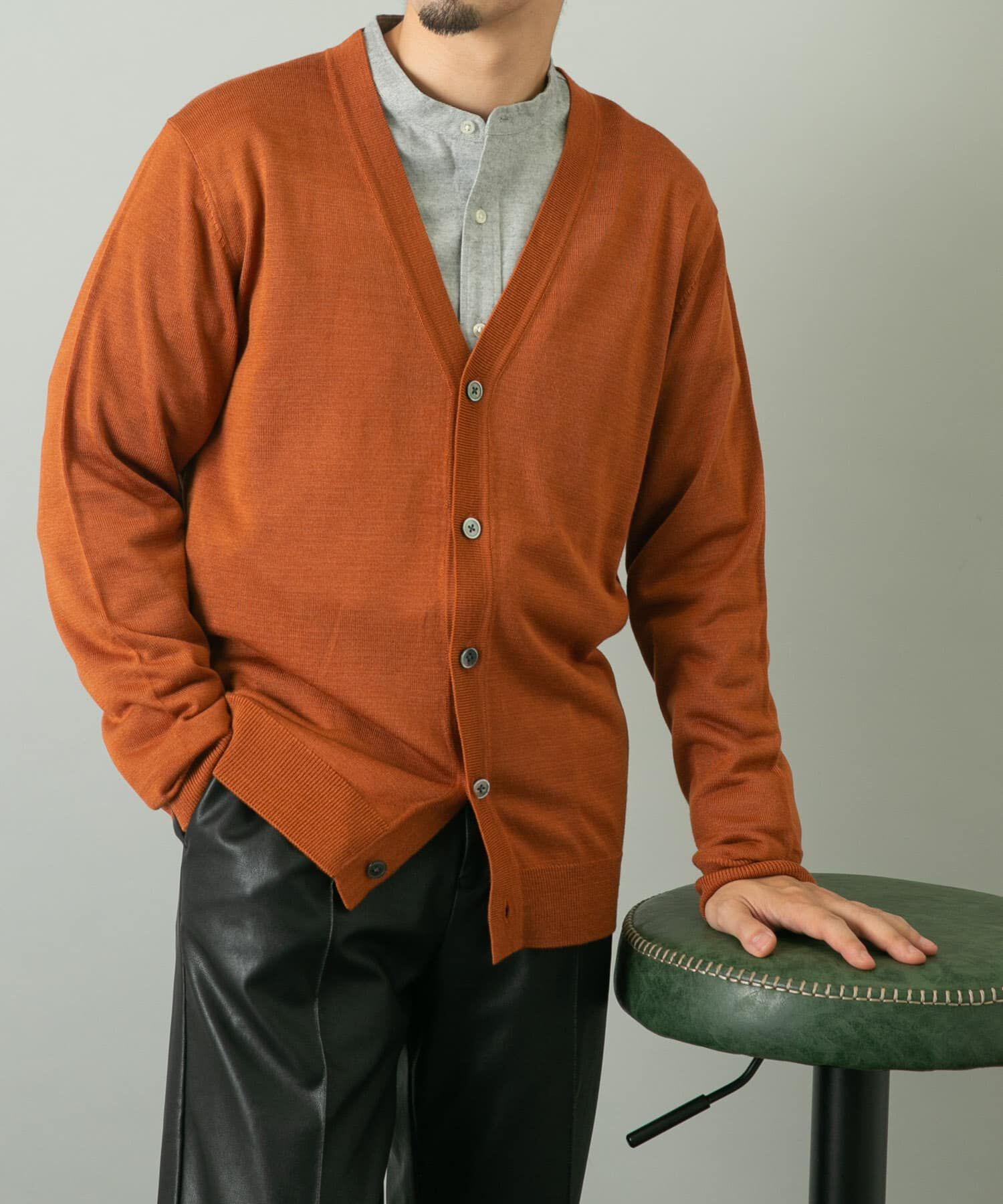 URBAN RESEARCH ROSSO「『一部WEB限定カラー』『XLサイズあり』『UR TECH』ハイゲージカーディガン」|カーディガン|