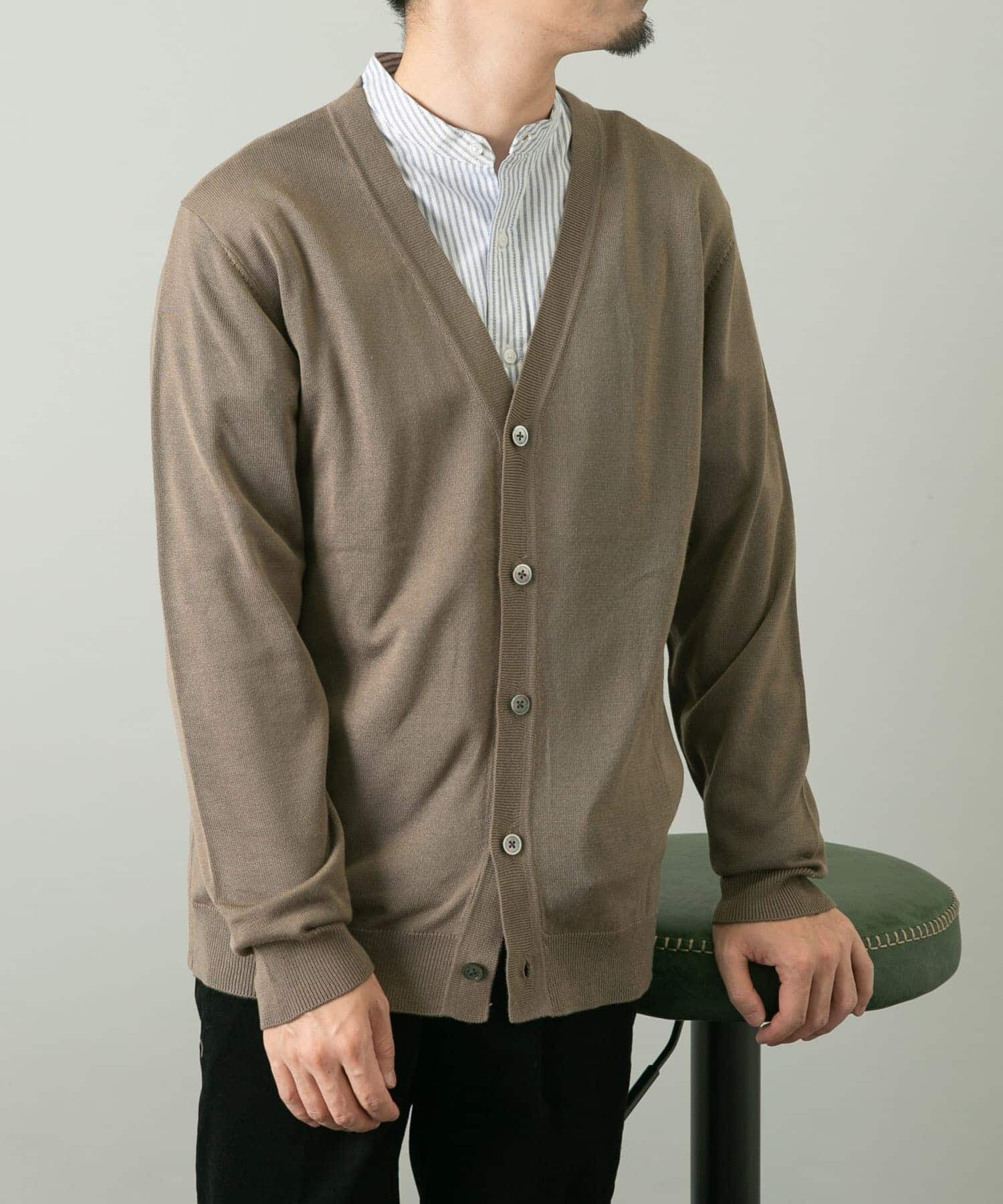 URBAN RESEARCH ROSSO「『一部WEB限定カラー』『XLサイズあり』『UR TECH』ハイゲージカーディガン」|カーディガン|