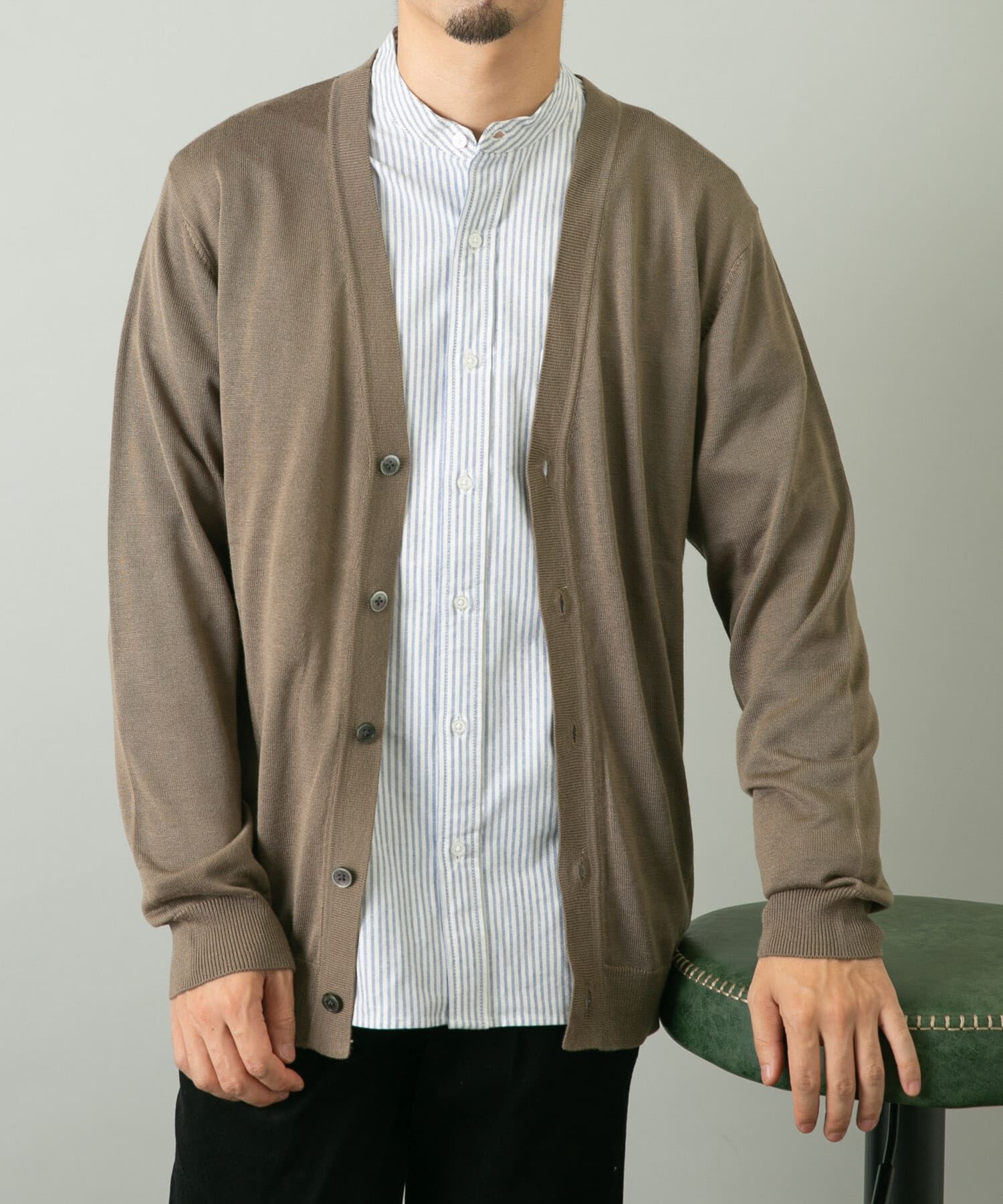 URBAN RESEARCH ROSSO「『一部WEB限定カラー』『XLサイズあり』『UR TECH』ハイゲージカーディガン」|カーディガン|