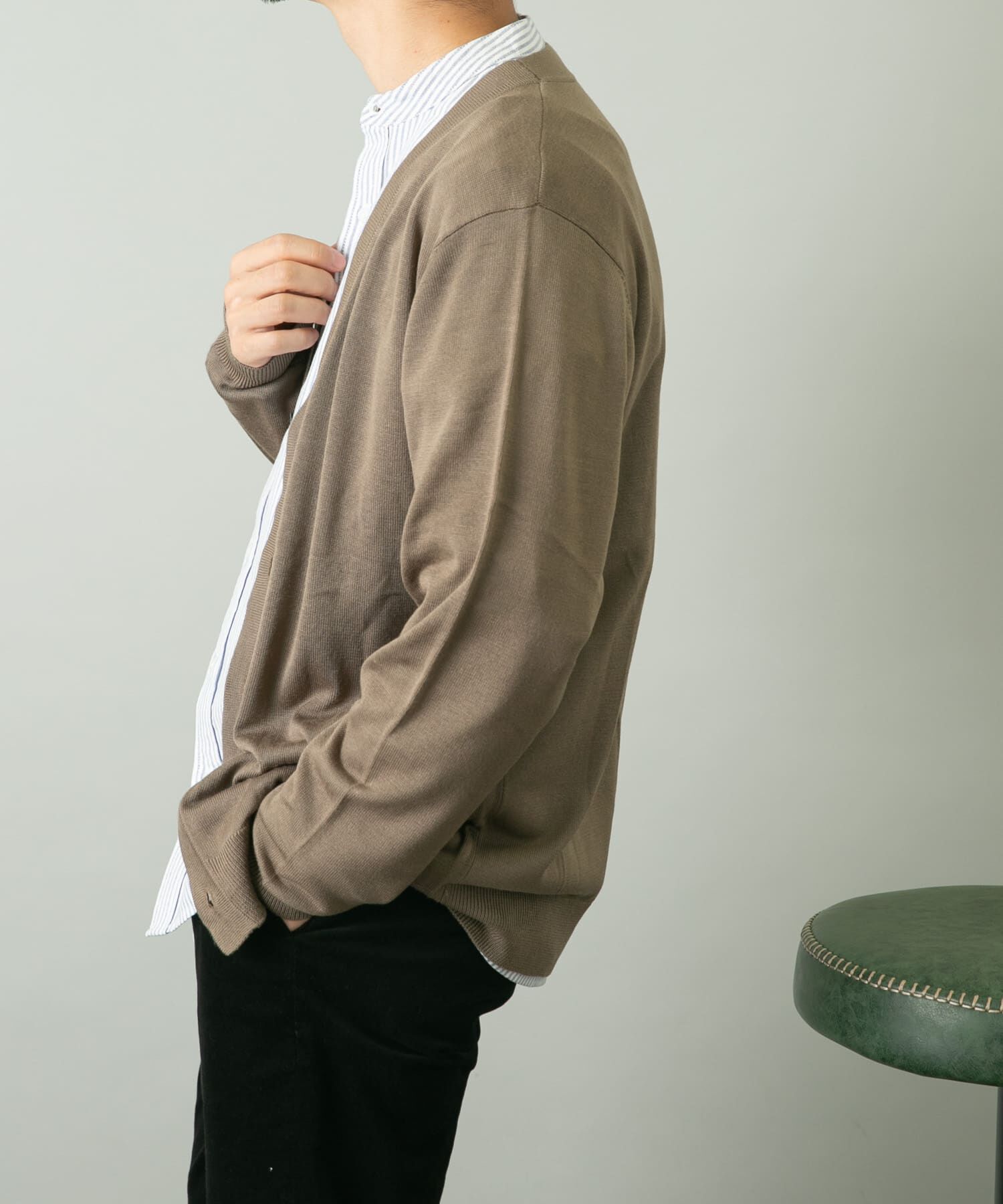 URBAN RESEARCH ROSSO「『一部WEB限定カラー』『XLサイズあり』『UR TECH』ハイゲージカーディガン」|カーディガン|