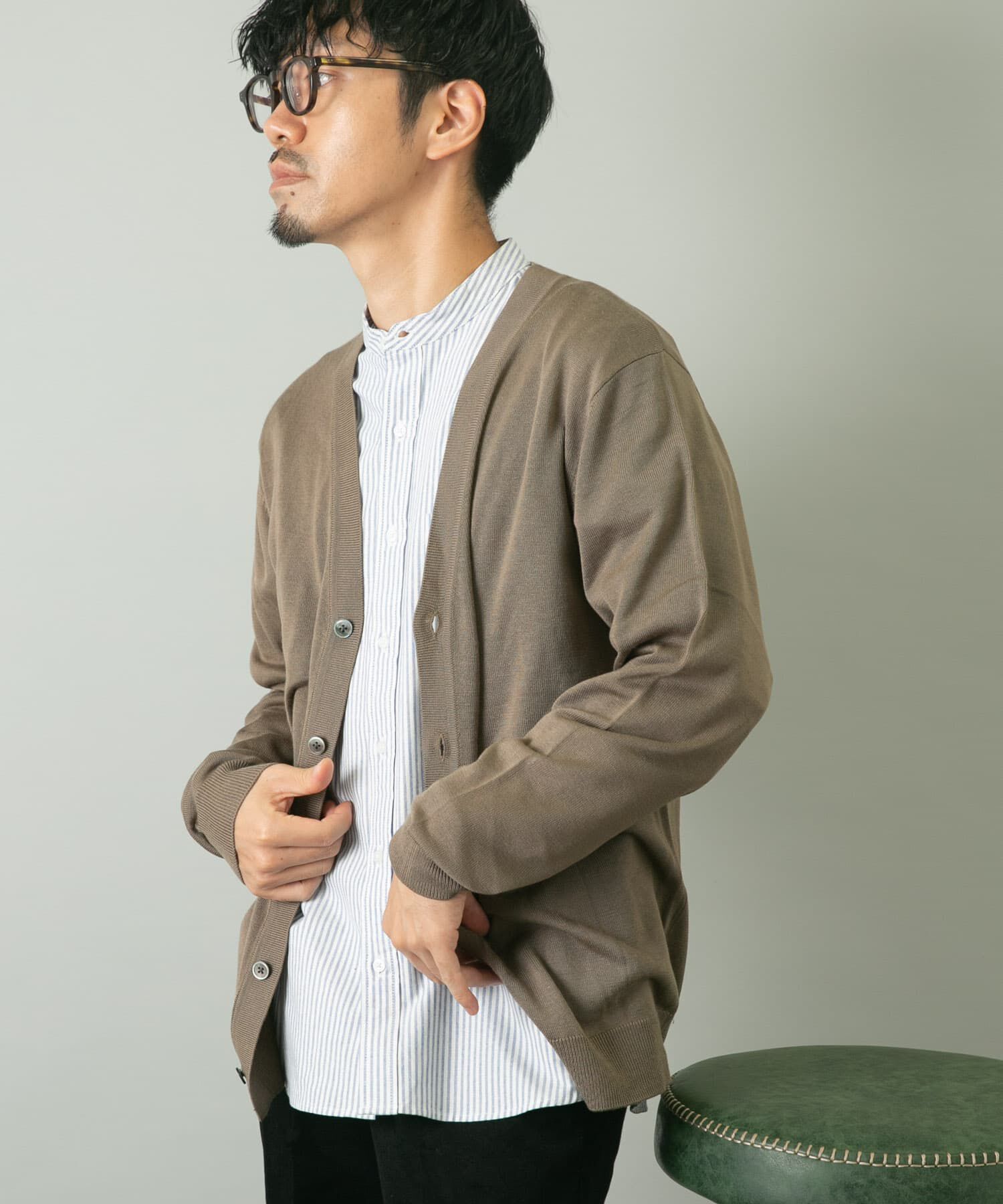 URBAN RESEARCH ROSSO「『一部WEB限定カラー』『XLサイズあり』『UR TECH』ハイゲージカーディガン」|カーディガン|