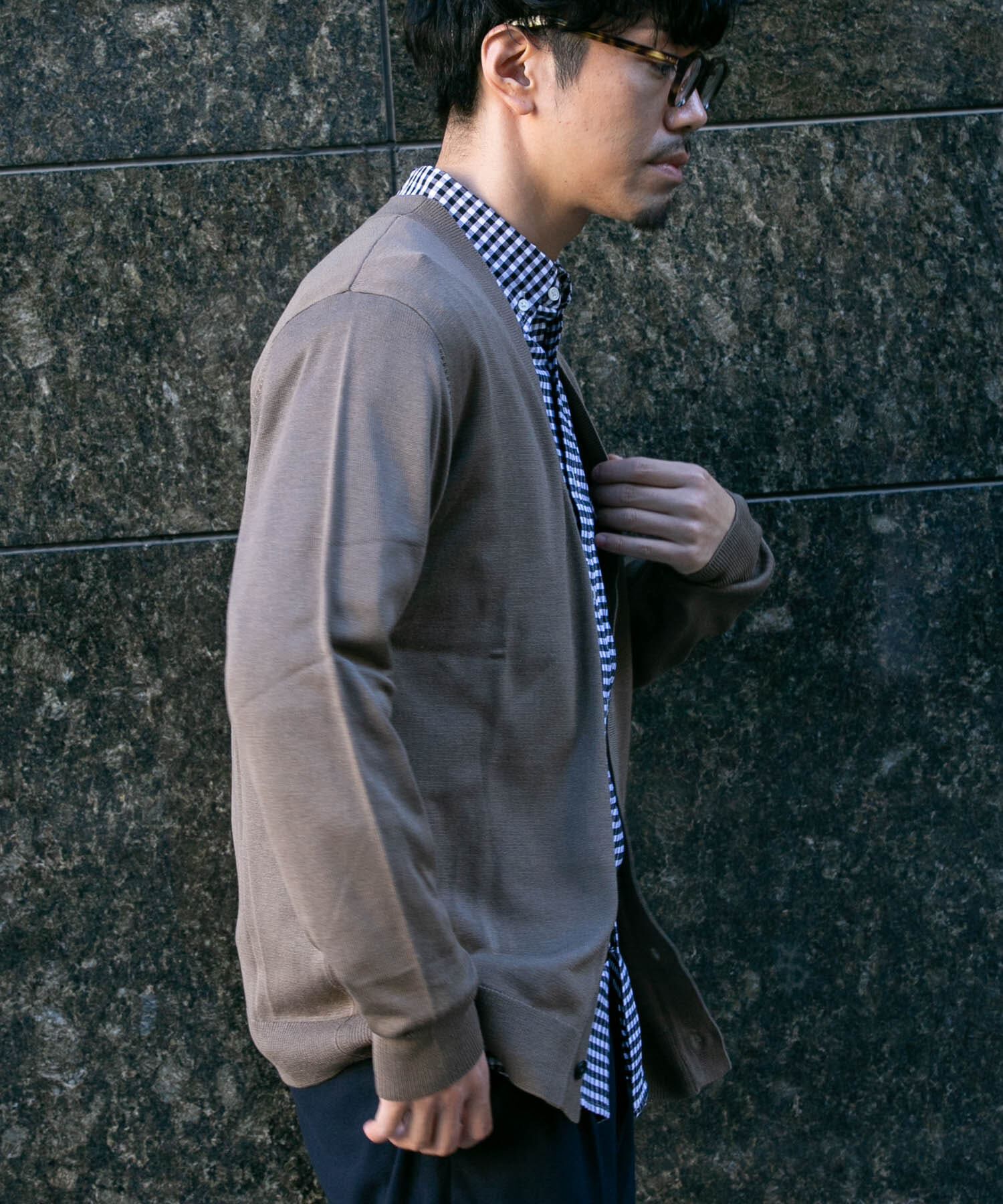 URBAN RESEARCH ROSSO「『一部WEB限定カラー』『XLサイズあり』『UR TECH』ハイゲージカーディガン」|カーディガン|