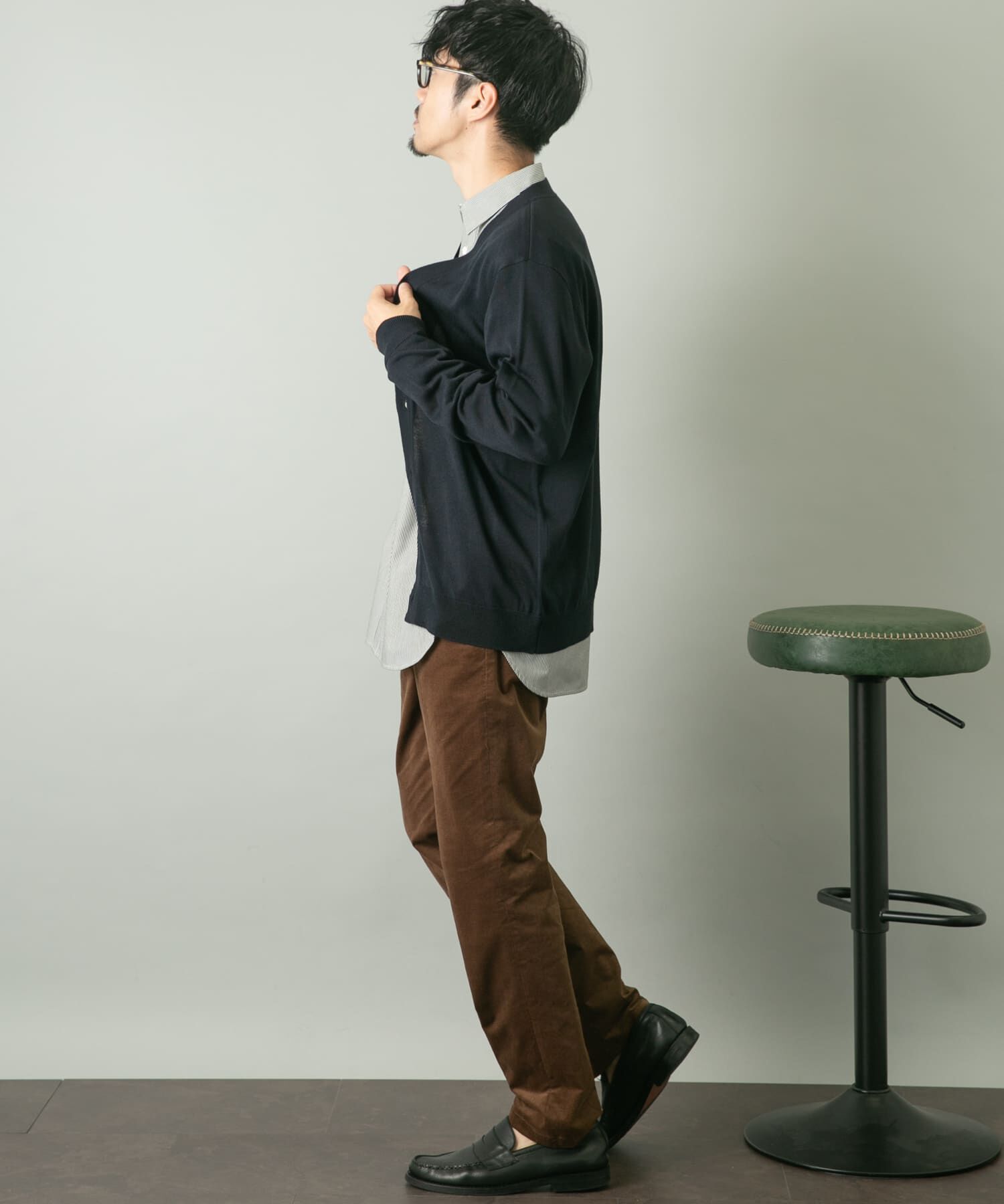 URBAN RESEARCH ROSSO「『一部WEB限定カラー』『XLサイズあり』『UR TECH』ハイゲージカーディガン」|カーディガン|