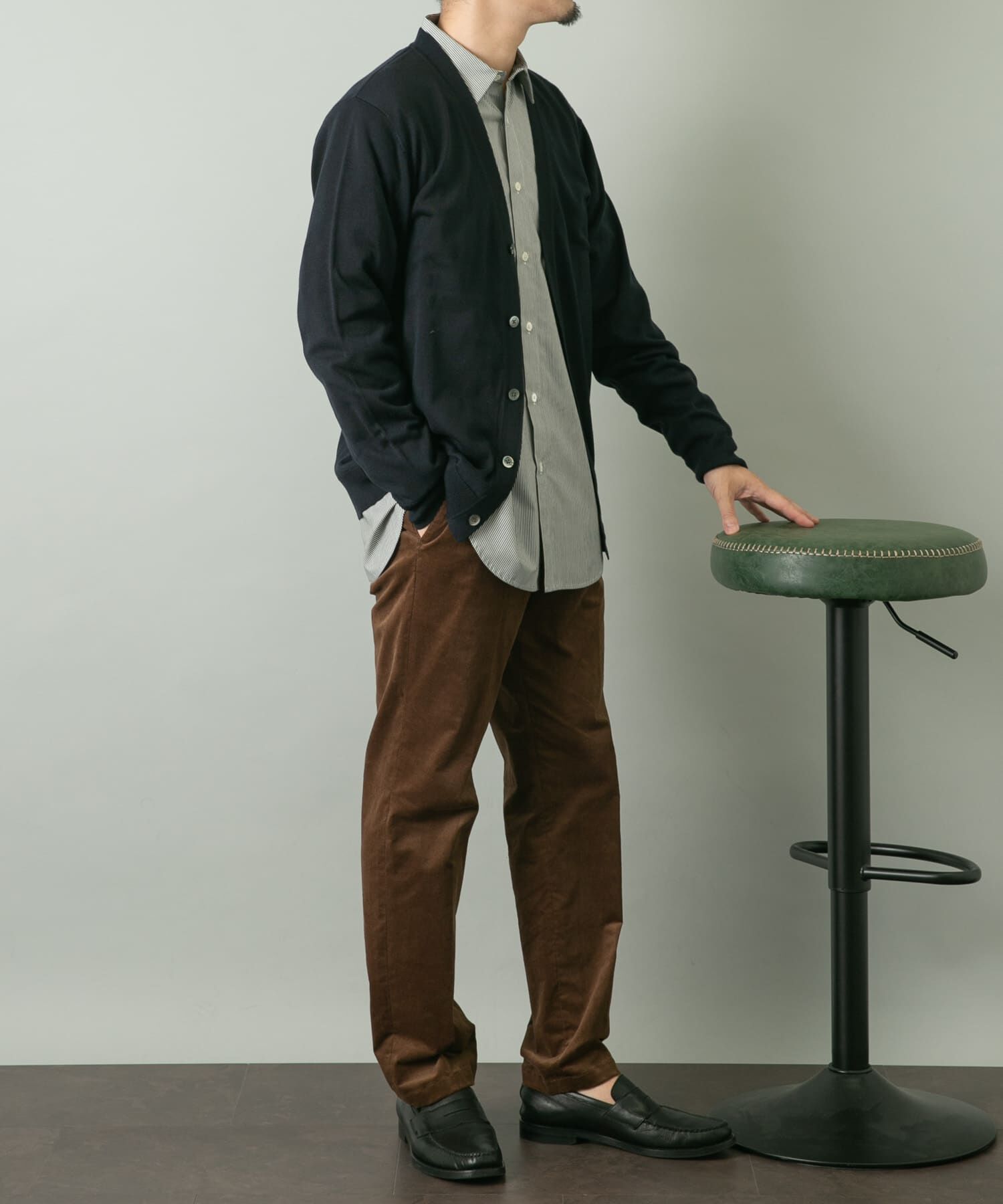 URBAN RESEARCH ROSSO「『一部WEB限定カラー』『XLサイズあり』『UR TECH』ハイゲージカーディガン」|カーディガン|