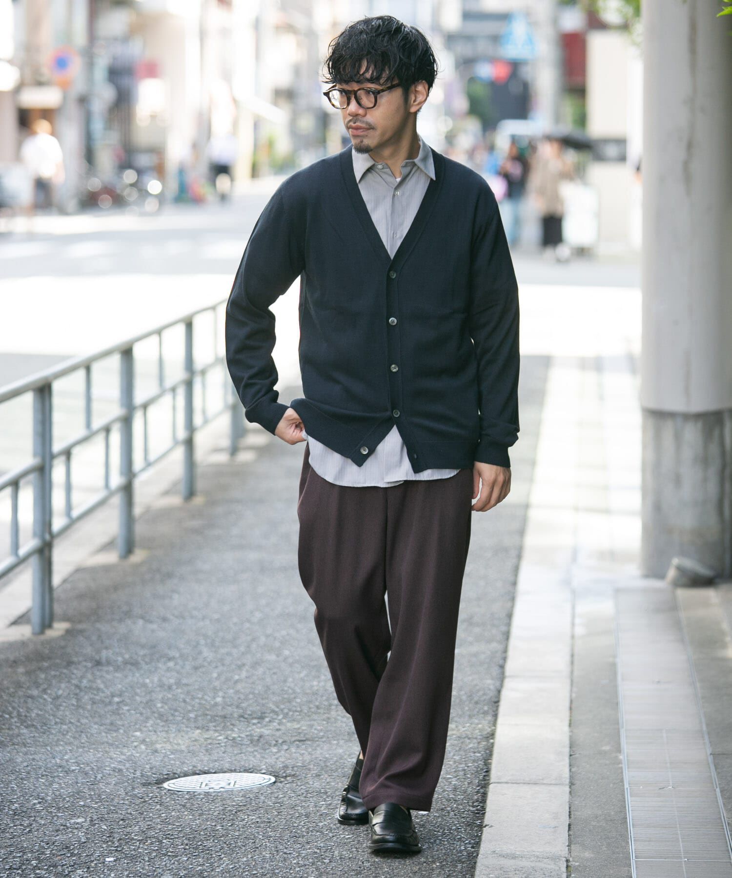 URBAN RESEARCH ROSSO「『一部WEB限定カラー』『XLサイズあり』『UR TECH』ハイゲージカーディガン」|カーディガン|