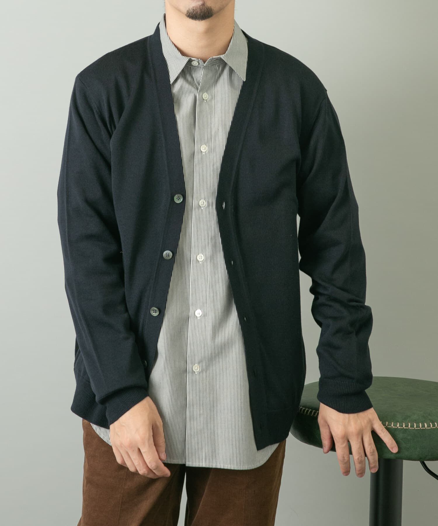 URBAN RESEARCH ROSSO「『一部WEB限定カラー』『XLサイズあり』『UR TECH』ハイゲージカーディガン」|カーディガン|