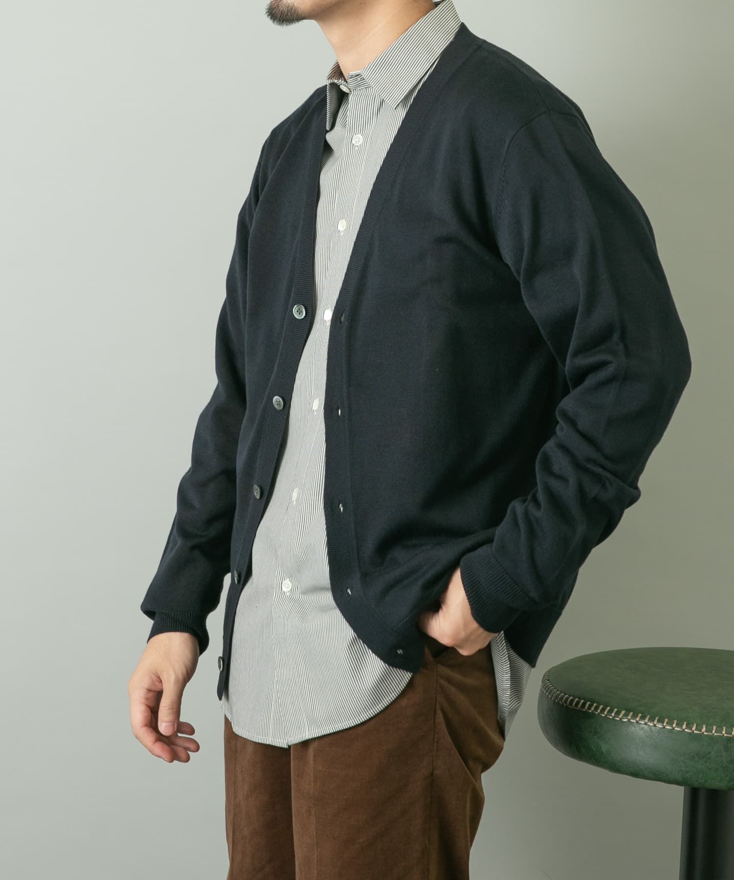 URBAN RESEARCH ROSSO「『一部WEB限定カラー』『XLサイズあり』『UR TECH』ハイゲージカーディガン」|カーディガン|