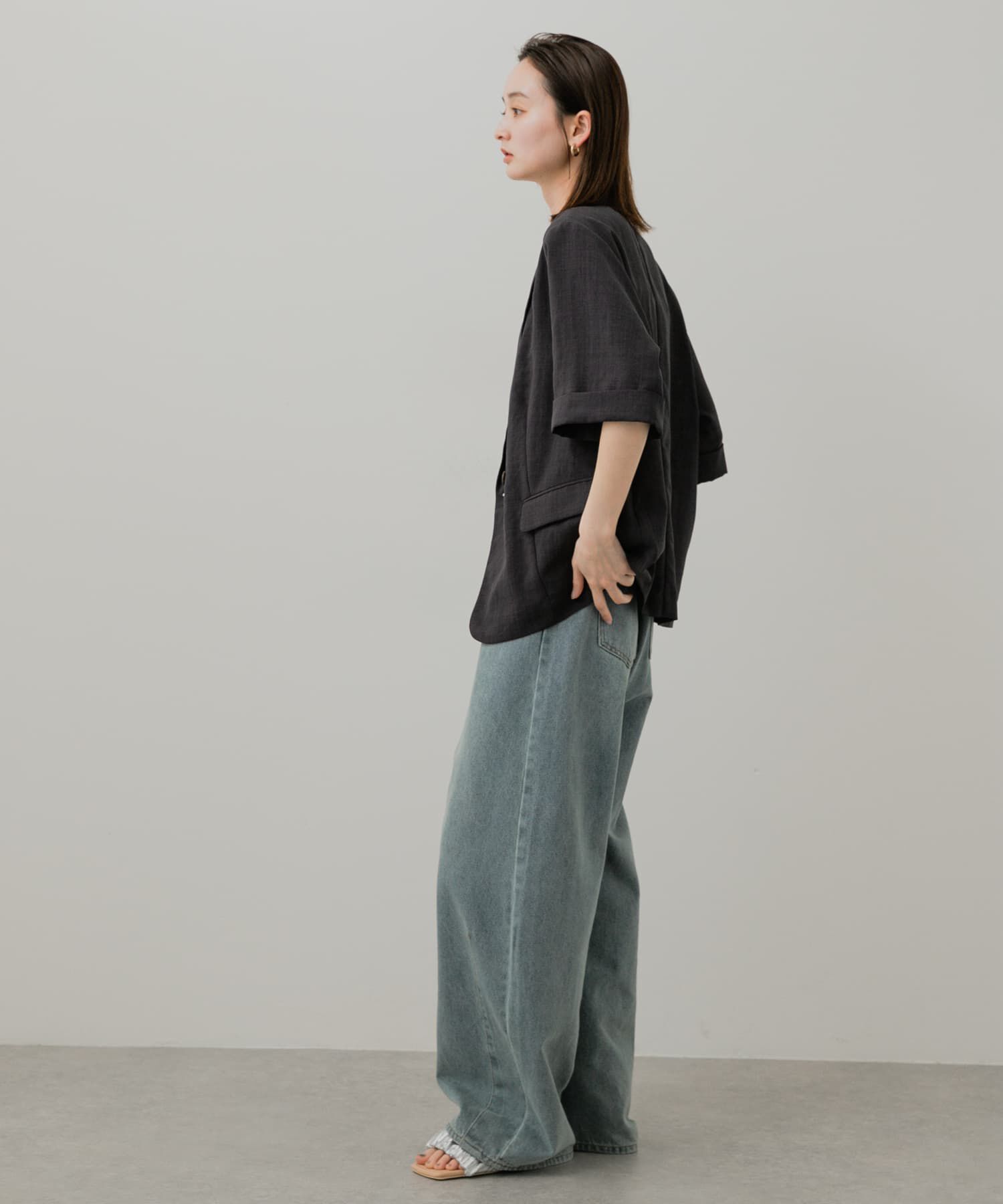 SENSE OF PLACE by URBAN RESEARCH「『UR TECH DRYLUXE』リネンライクジャケット」|その他|