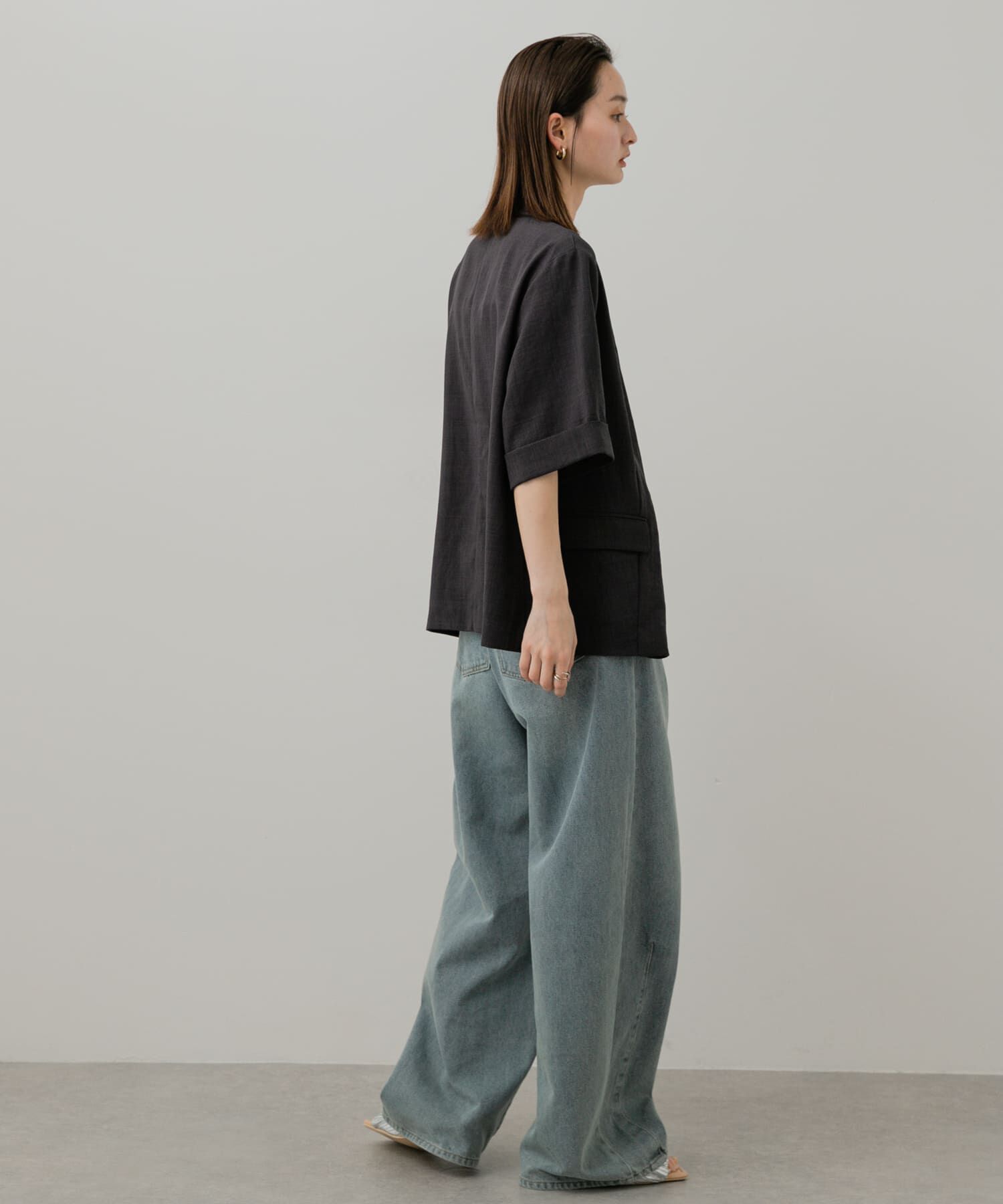 SENSE OF PLACE by URBAN RESEARCH「『UR TECH DRYLUXE』リネンライクジャケット」|その他|