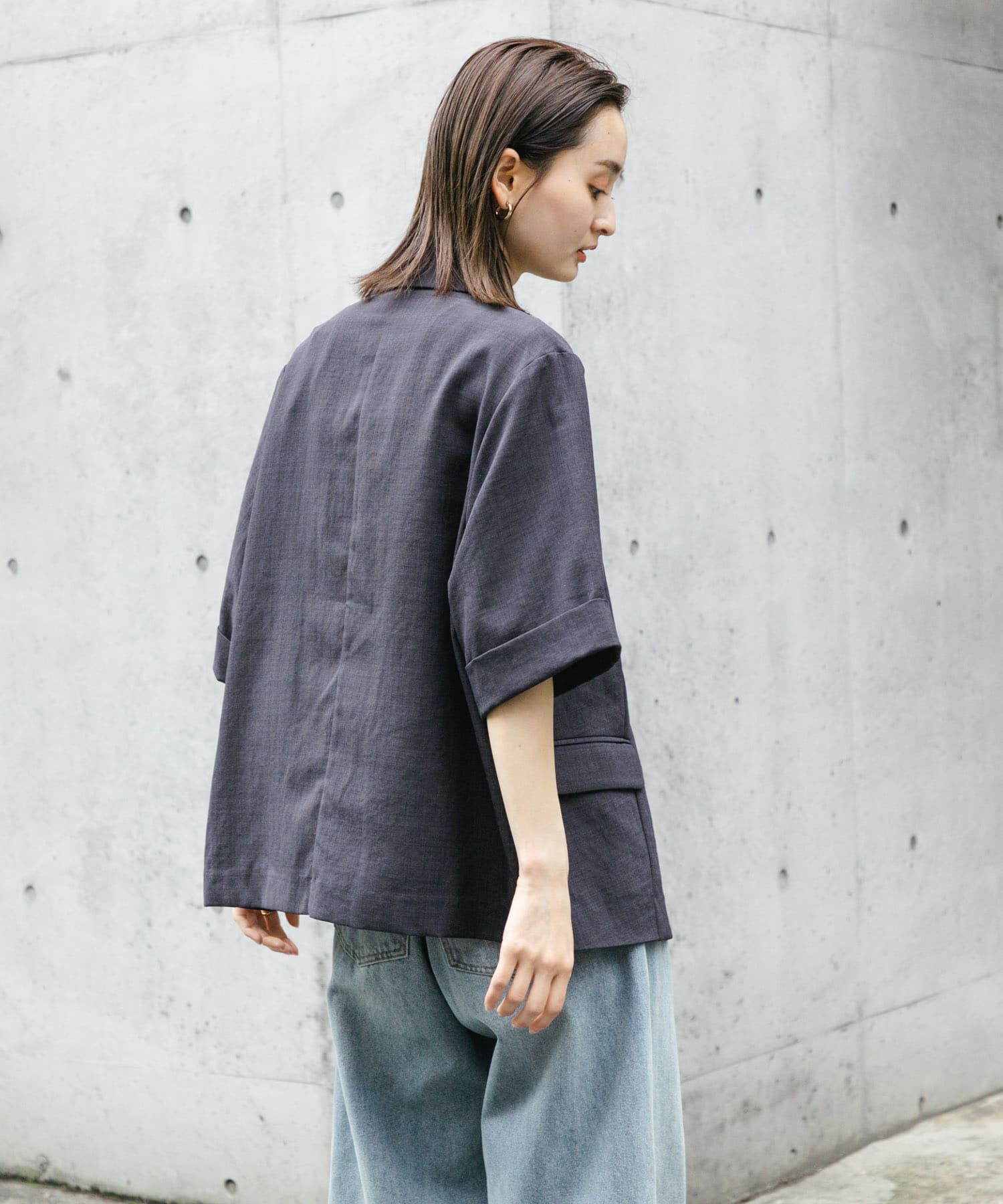 SENSE OF PLACE by URBAN RESEARCH「『UR TECH DRYLUXE』リネンライクジャケット」|その他|