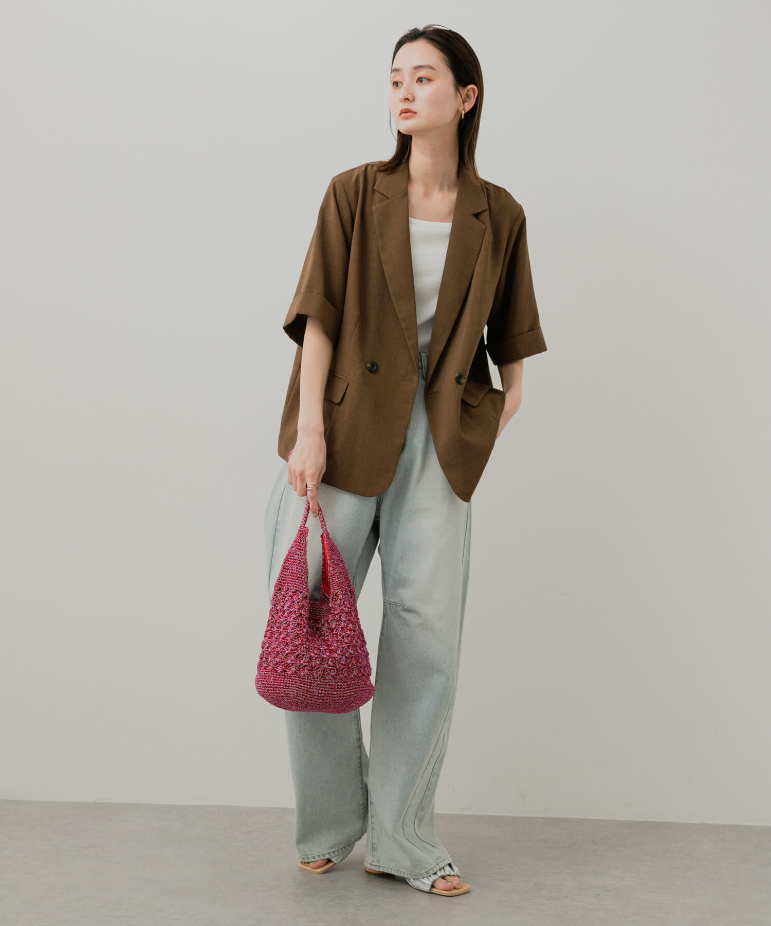 SENSE OF PLACE by URBAN RESEARCH「『UR TECH DRYLUXE』リネンライクジャケット」|その他|